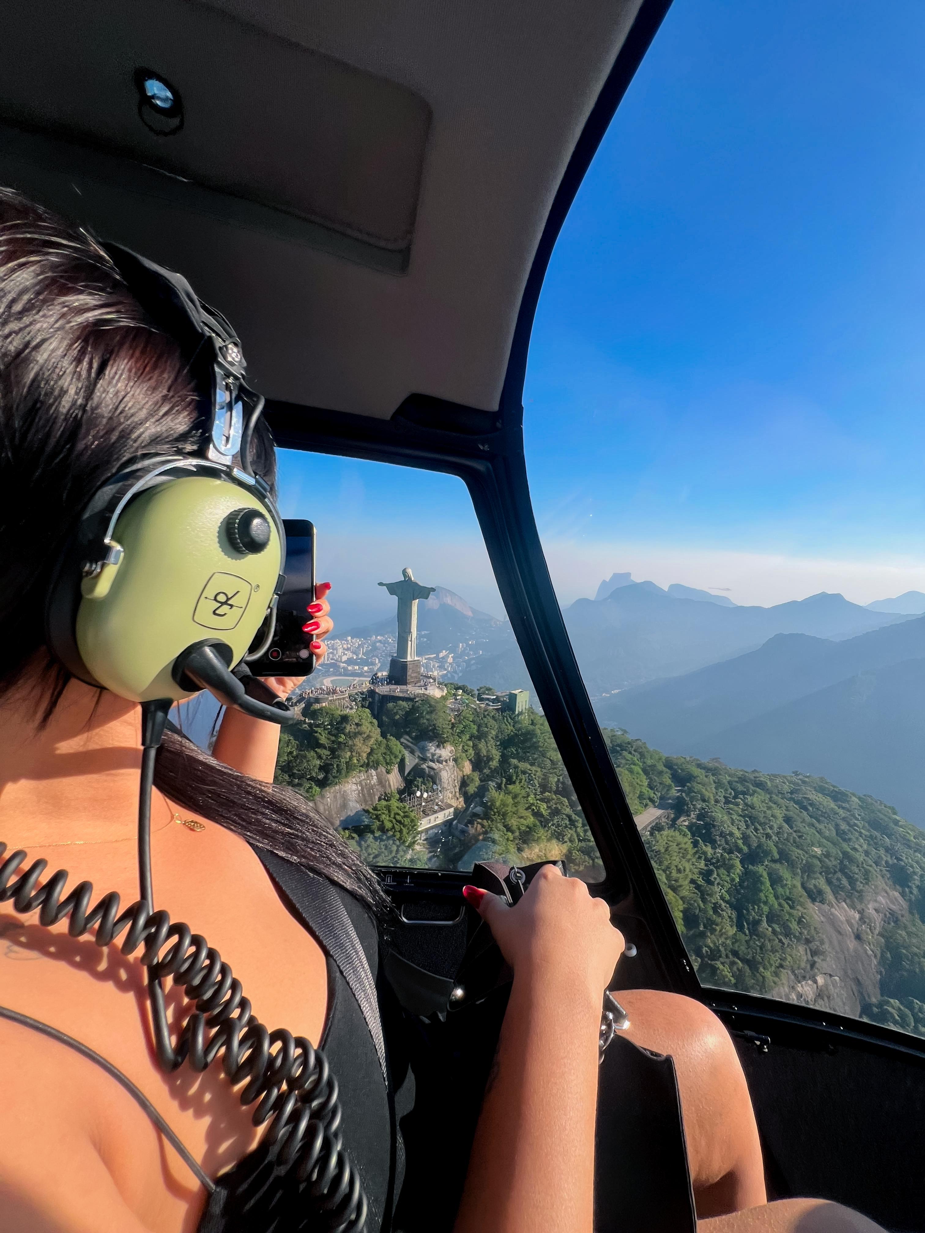 Rio de Janeiro Helicopter Tour: Christ the Redeemer Flight