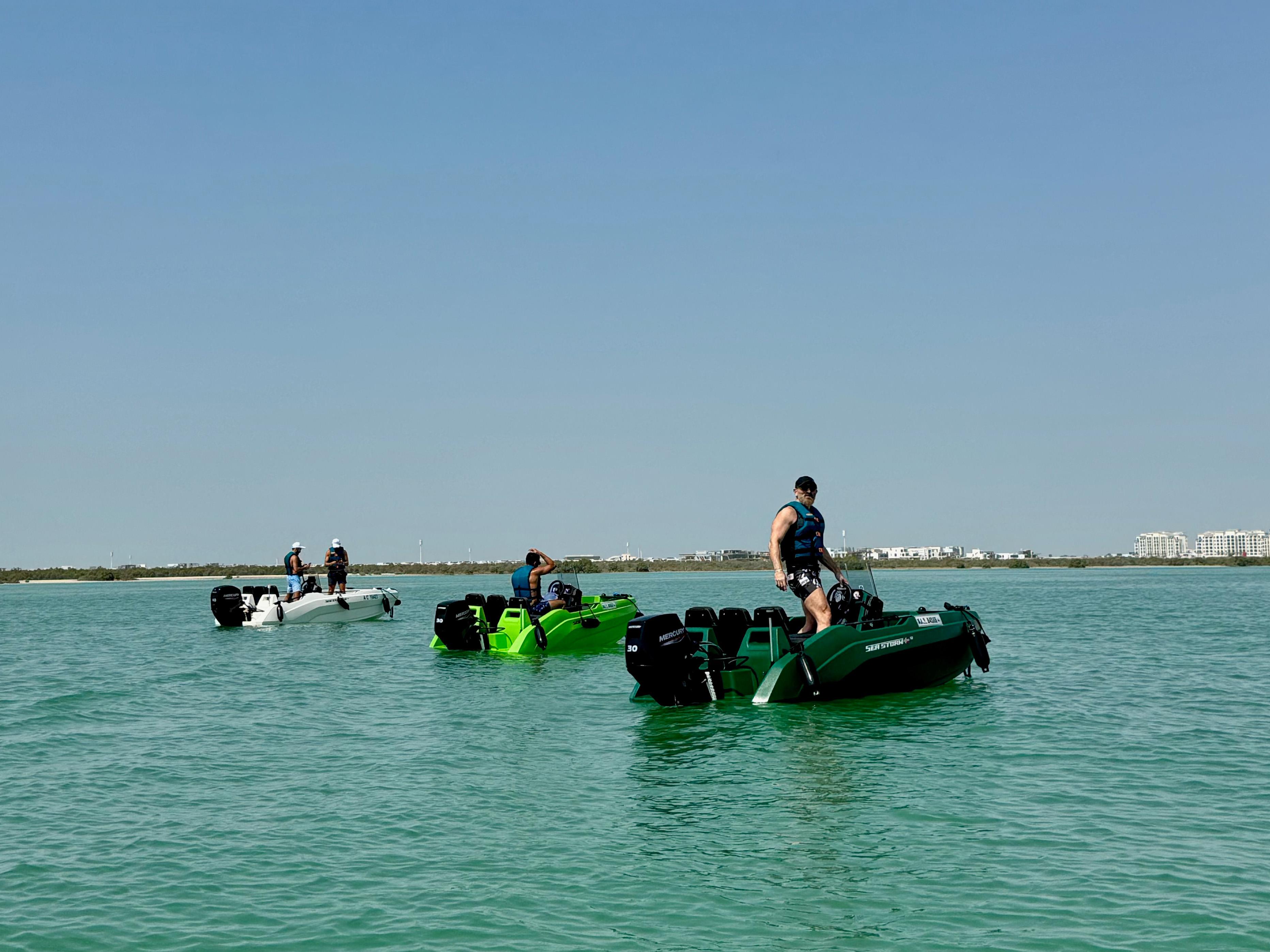 Yas Island Self-Drive Speedboat Tour with GPS Audio Guide