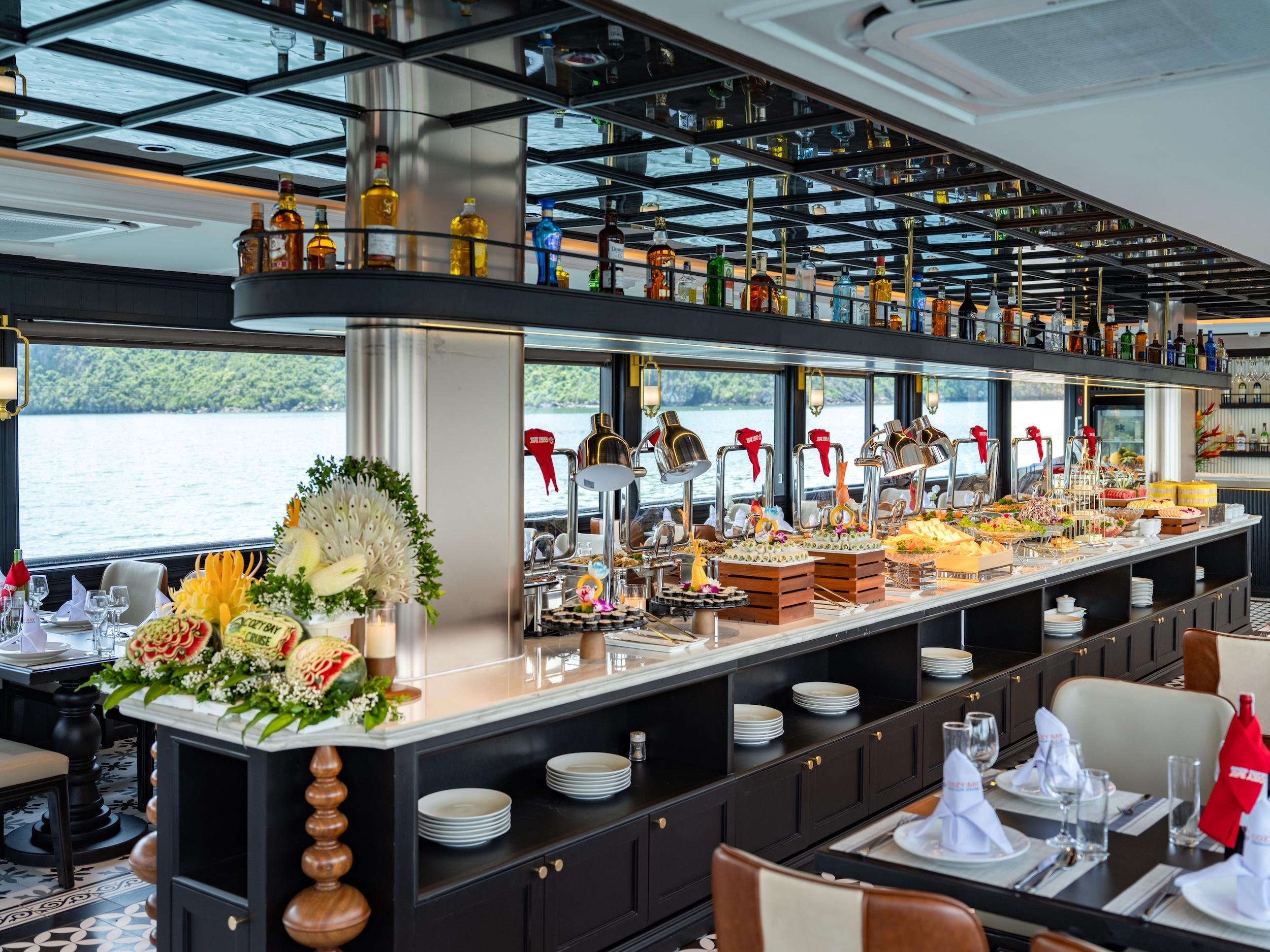 Halong Bay Luxury Day Cruise: Caves, Kayaking & Sunset Party