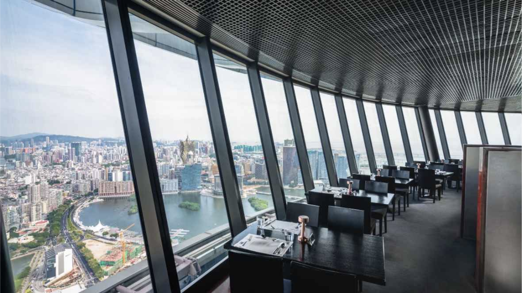 360° Café Buffet at Macau Tower with Rotating Views