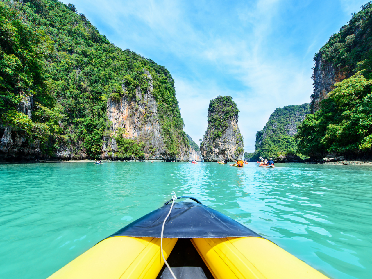 Phang Nga Bay Sea Canoe & Bioluminescent Plankton Night Tour from Phuket