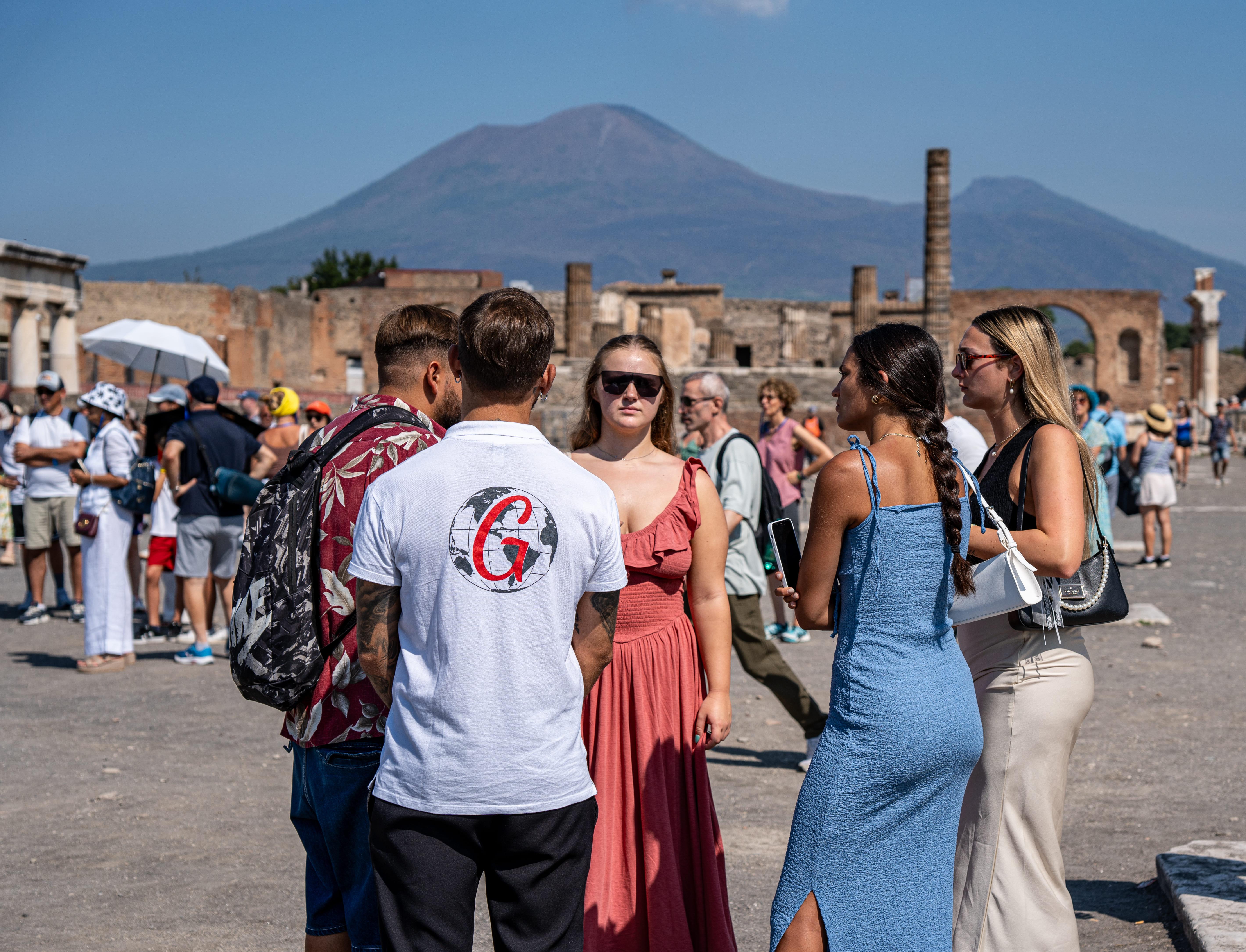 Pompeii Half-Day Tour from Naples with Guide & Transport