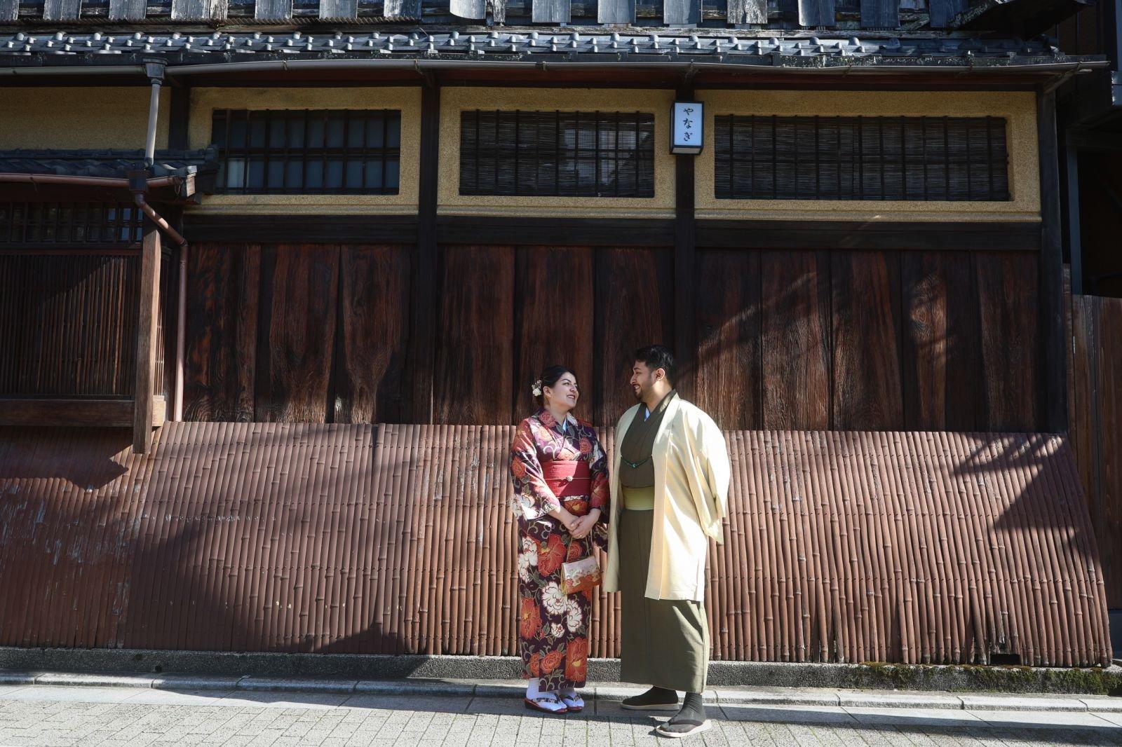 Aluguer de Kimono em Gion e Kiyomizudera com Penteado em Quioto