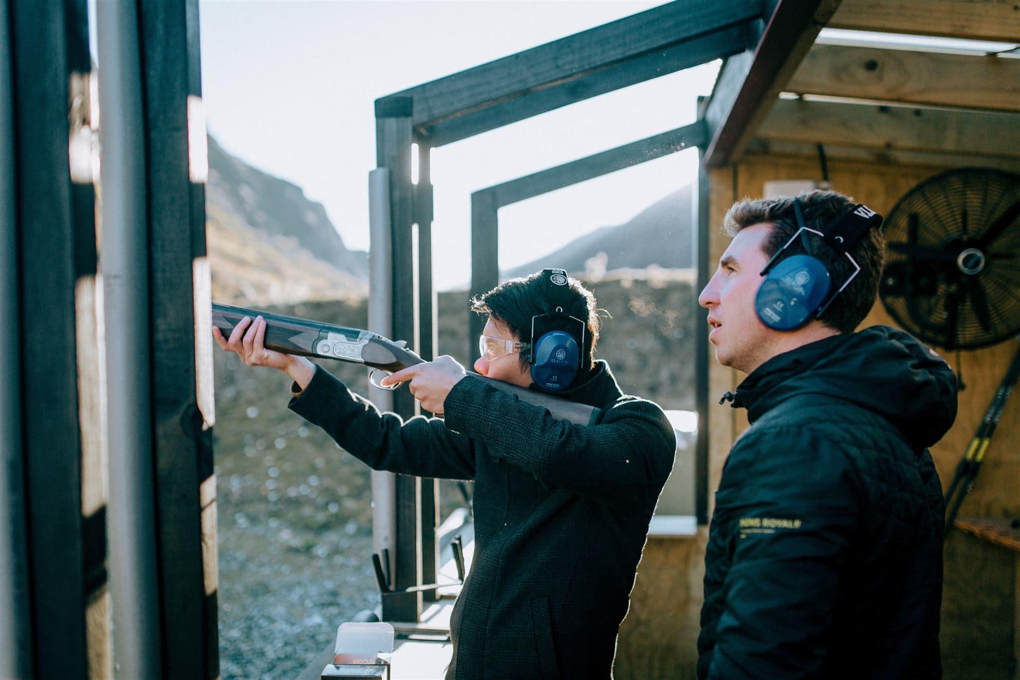 Clay Target Shooting at Oxbow Gun Club