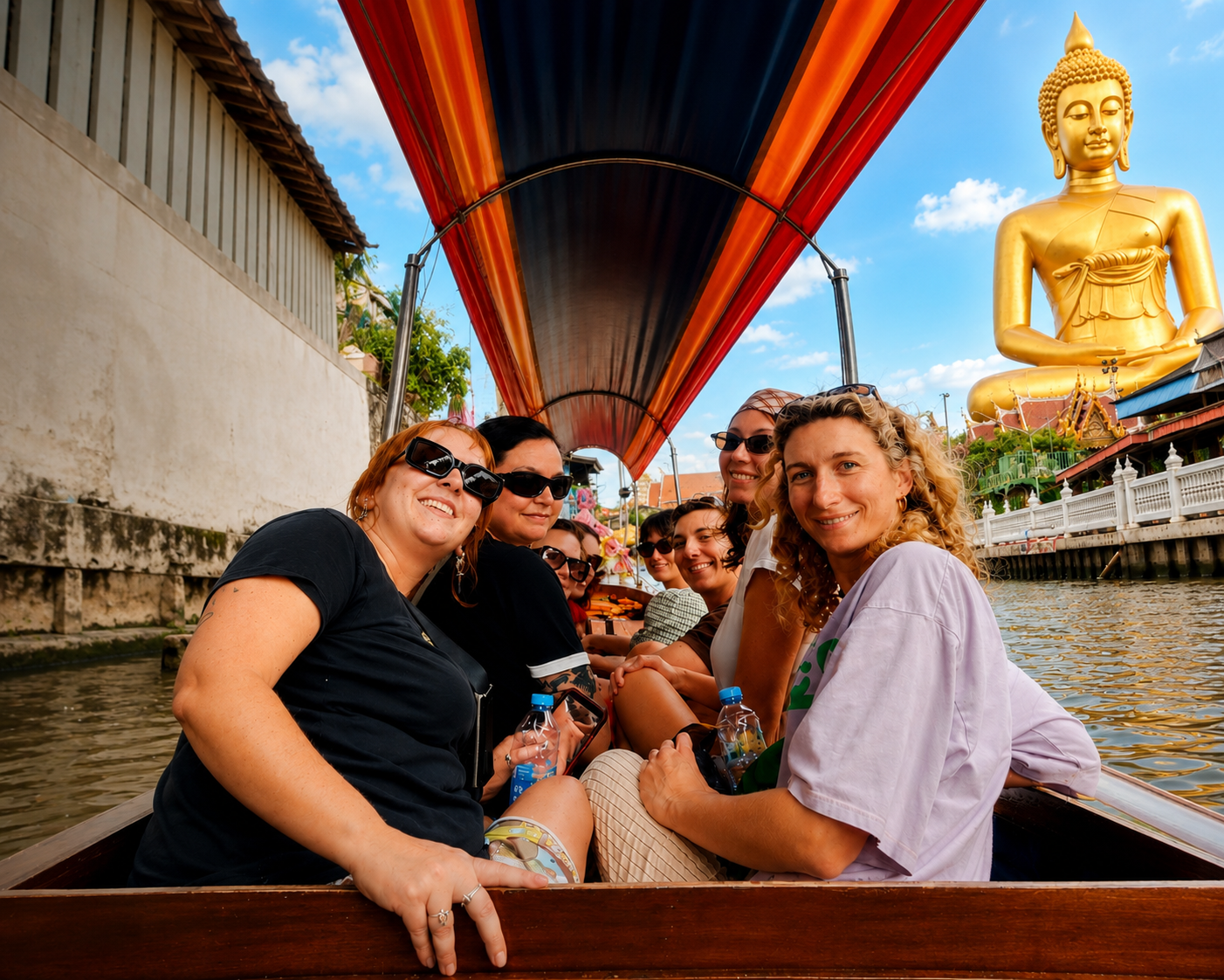 Private Longtail Boat: Big Buddha & Historic Canals