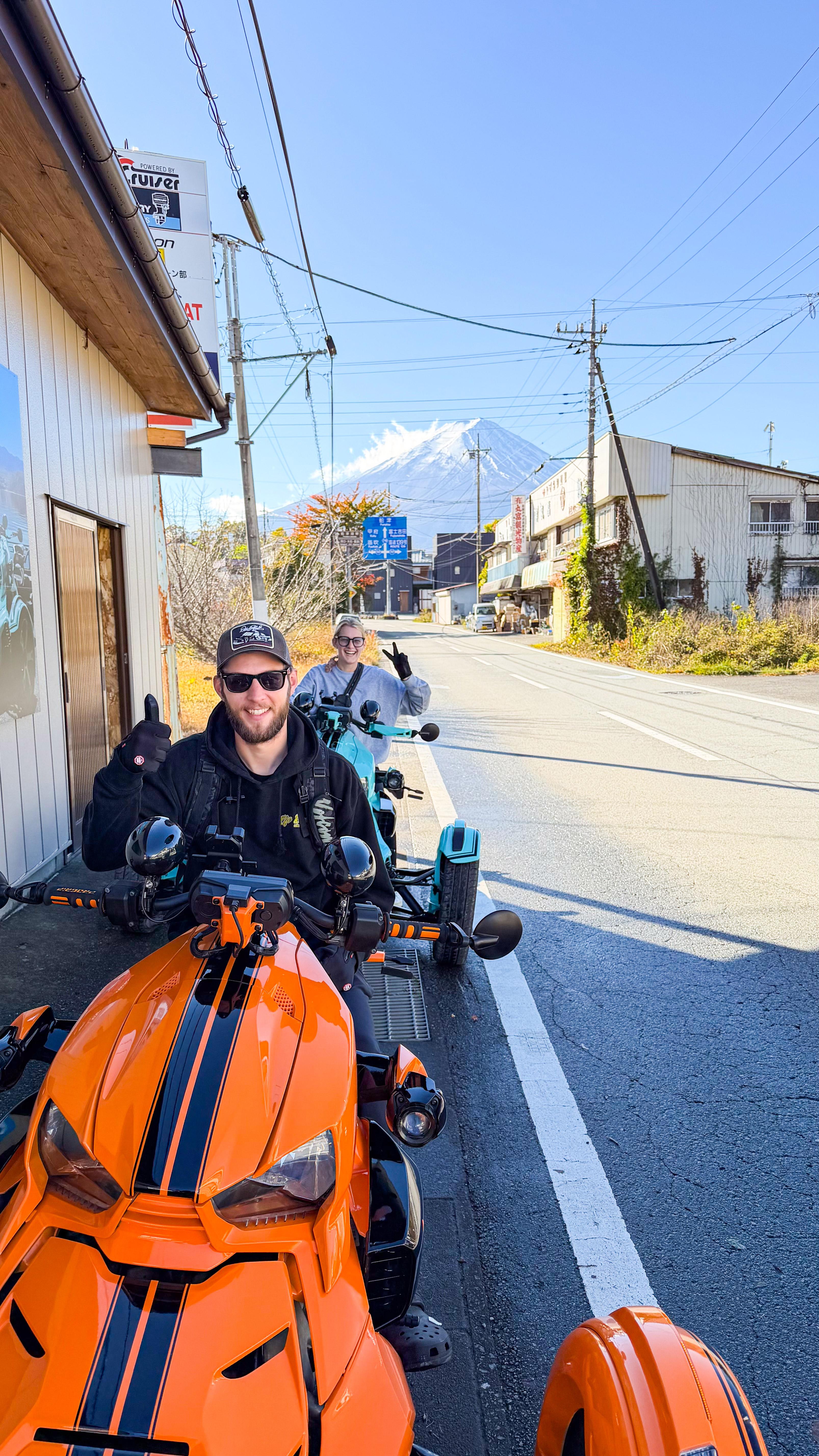 Mt. Fuji Guided Can-Am Trike Experience