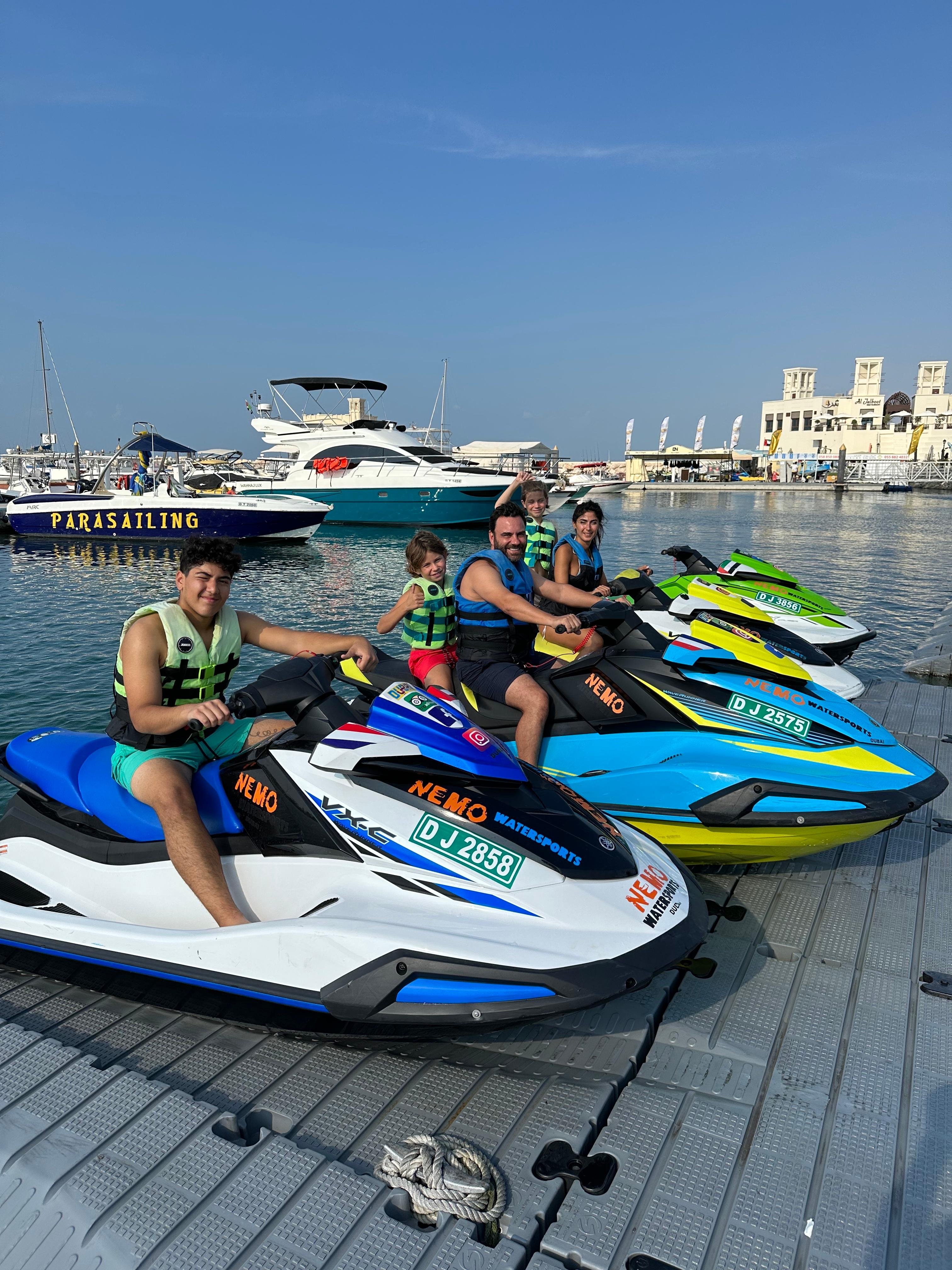 Dubai Jet Ski Adventure: Burj Al Arab & Jumeirah Beach