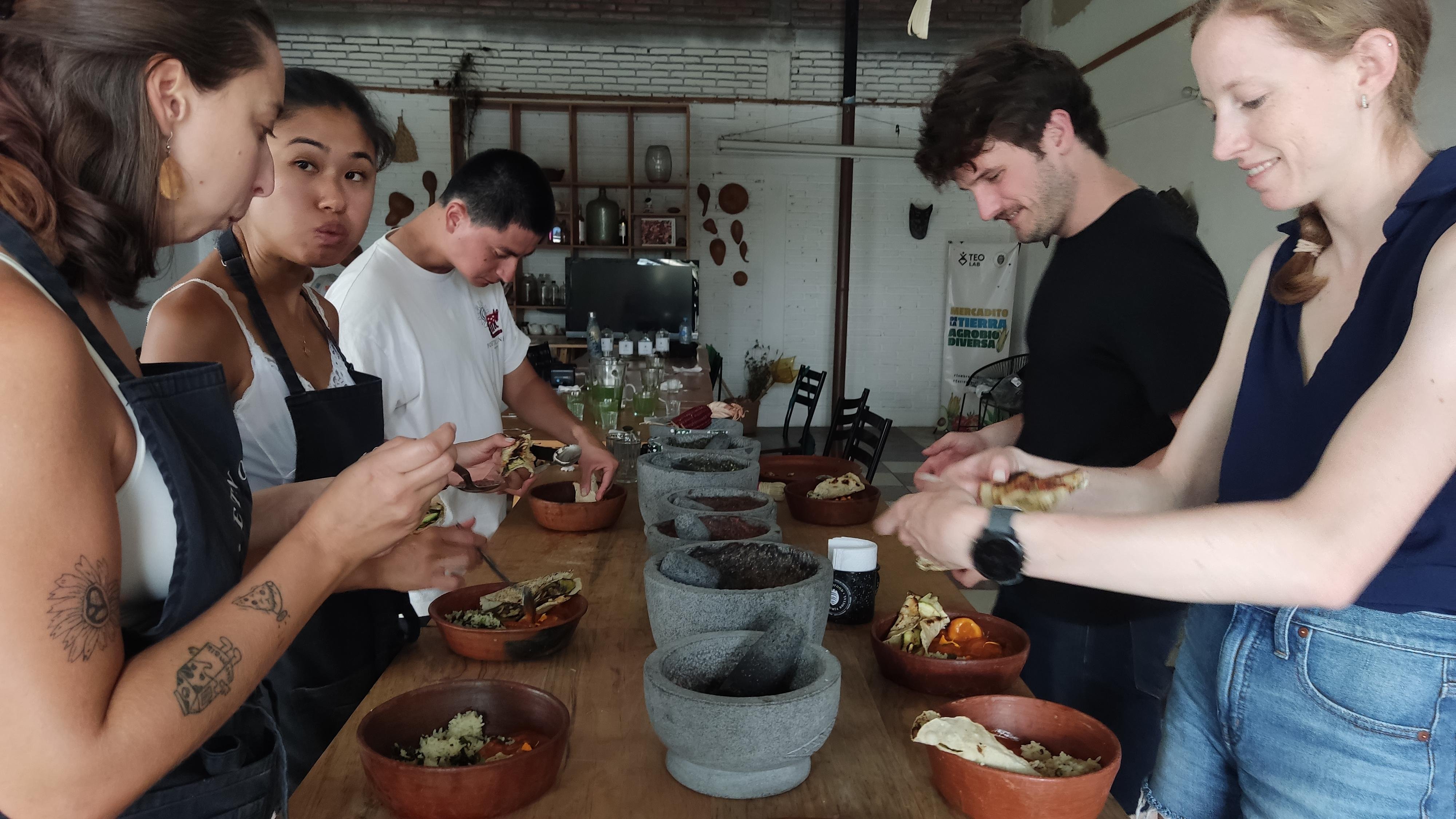 cooking class in Oaxaca — photo 3
