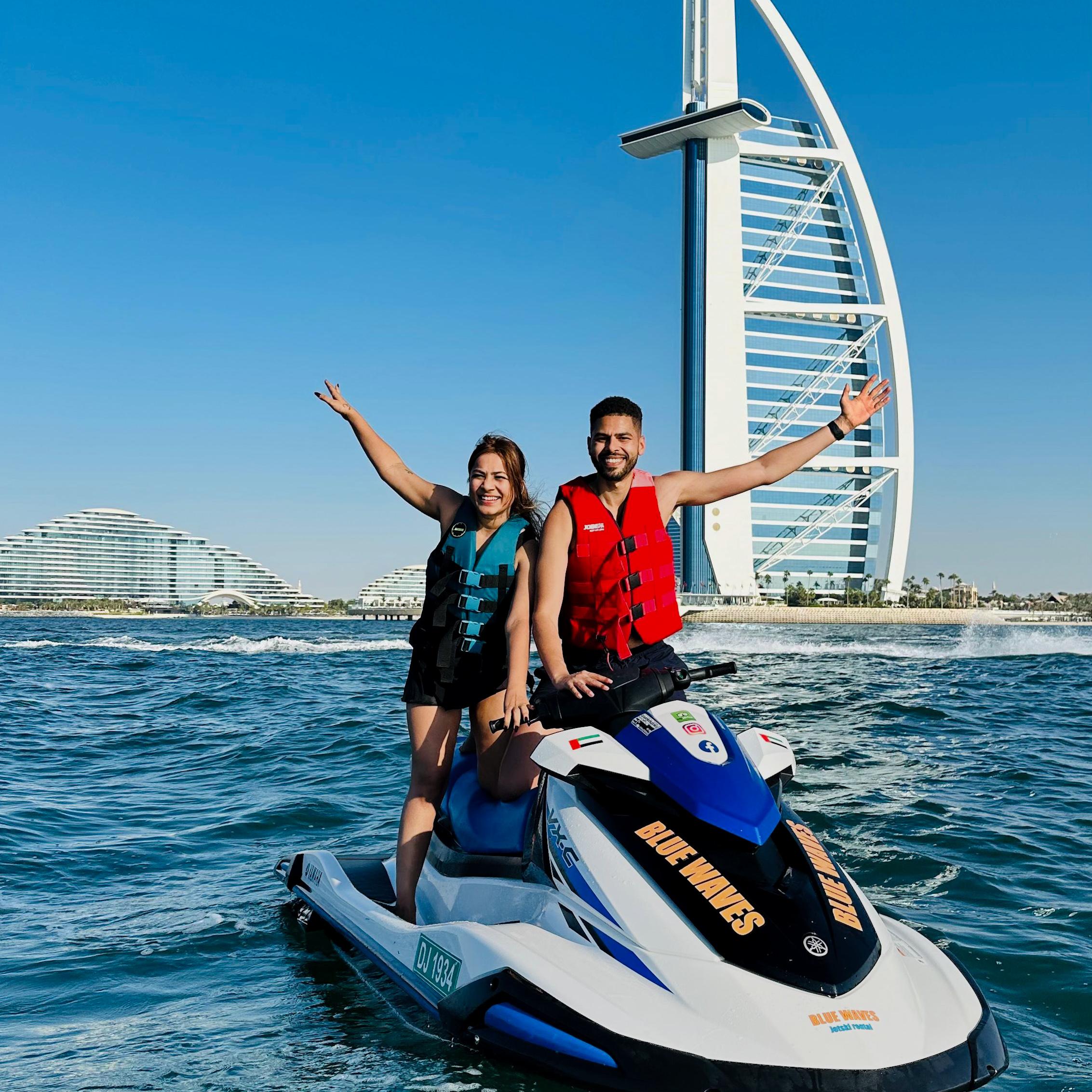 Dubai Jet Ski Adventure: Burj Al Arab & Atlantis Coastal Ride