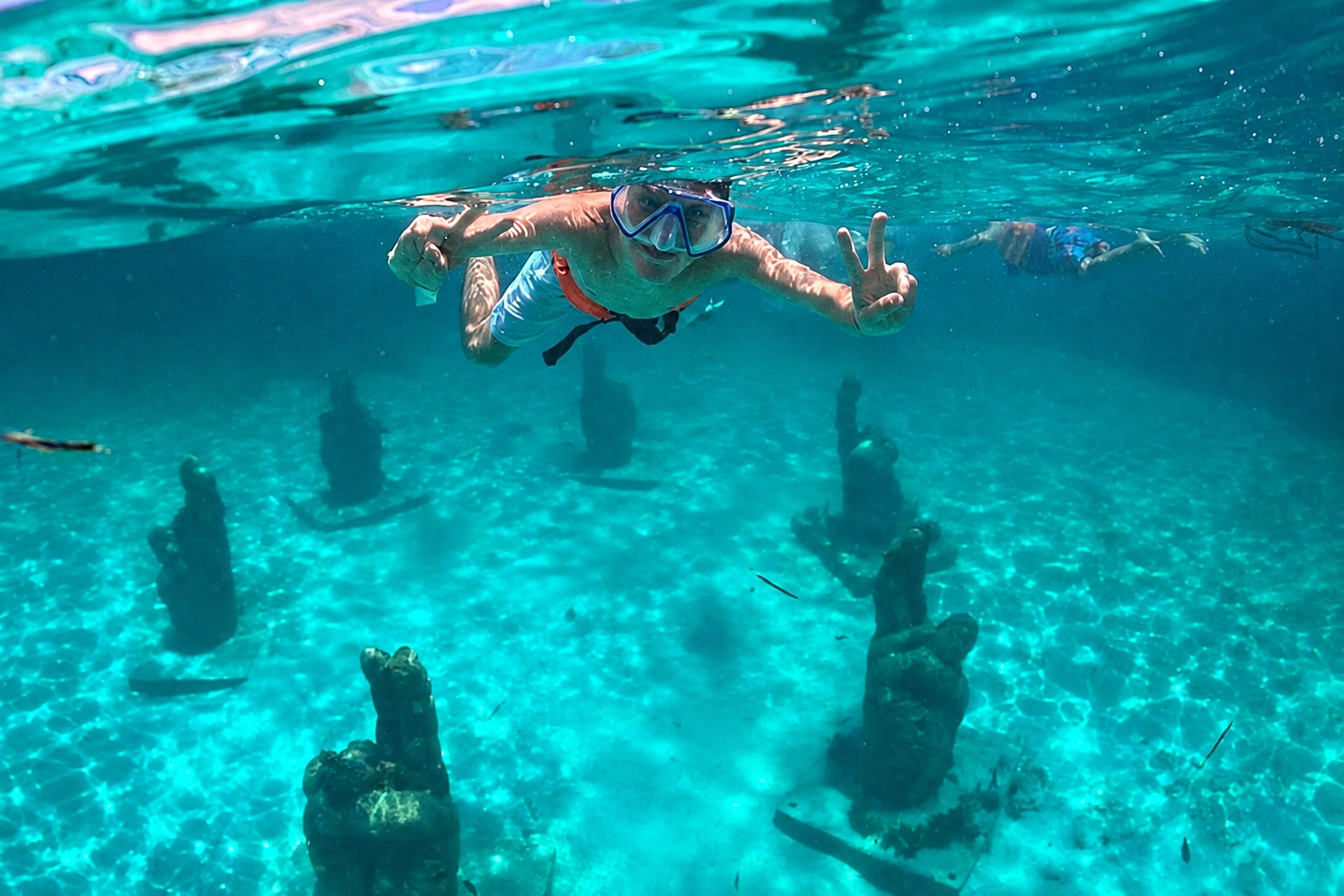 Isla Mujeres Catamaran Adventure with Snorkeling & Buffet
