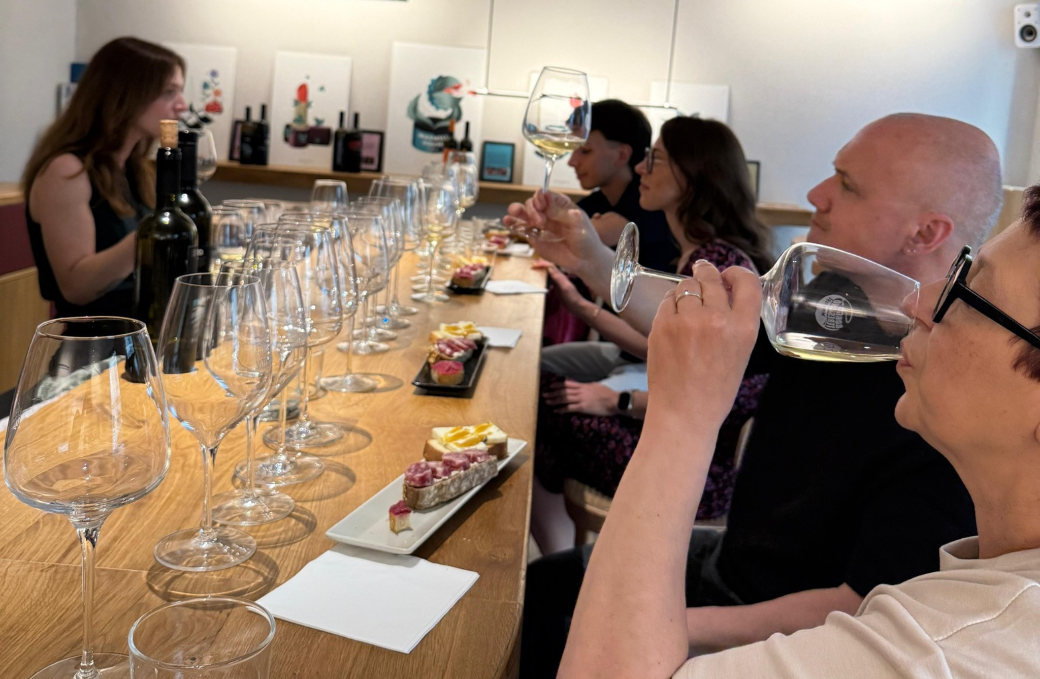 Trieste Center Wine and Food Tasting Experience