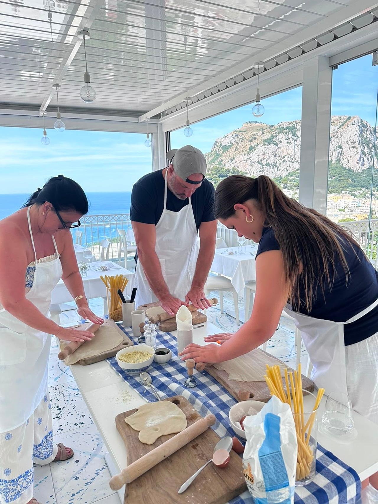 Capri Sea & Kitchen: Small-Group Boat Tour, Swim & Pasta Class
