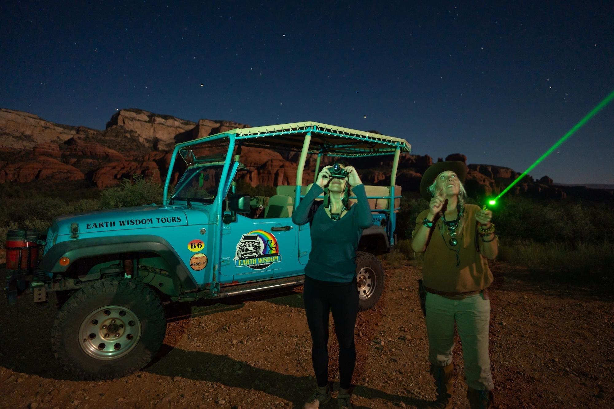 Sedona: Private UFO Night Jeep Tour near Bradshaw Ranch