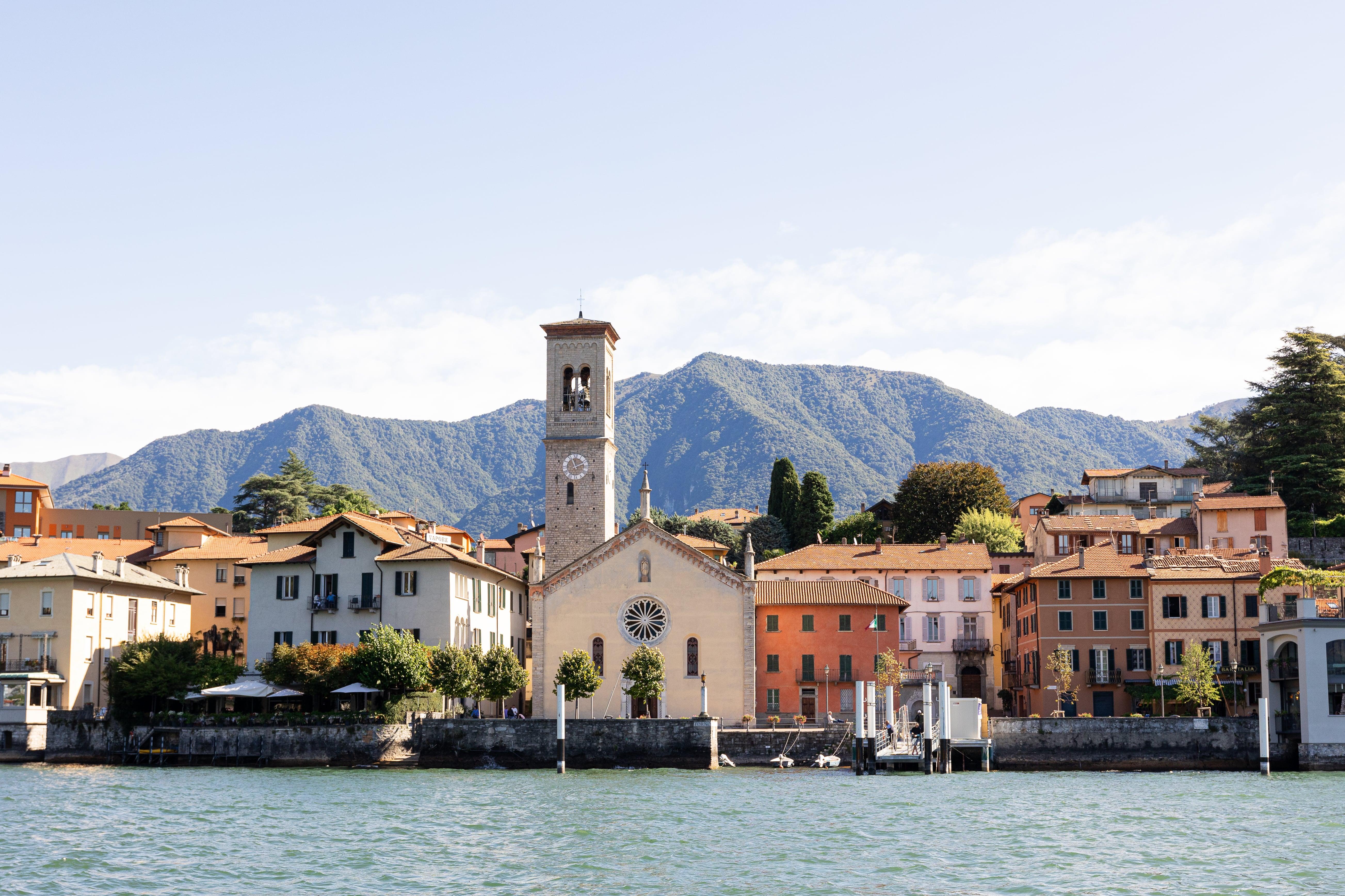 Lake Como & Lugano: Private Boat Day Trip from Milan