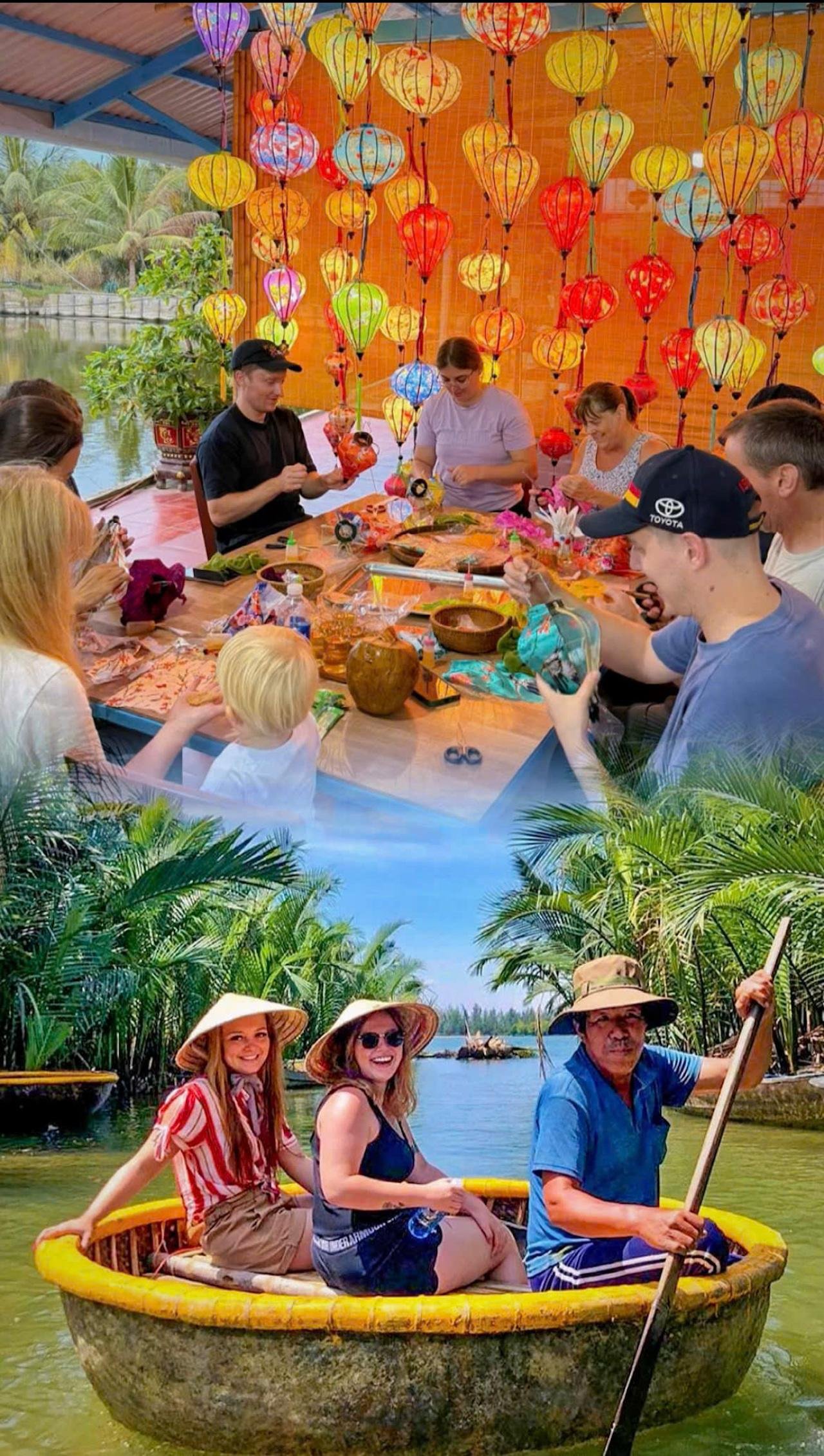 Coconut Forest Basket Boat & Lantern Crafting Experience