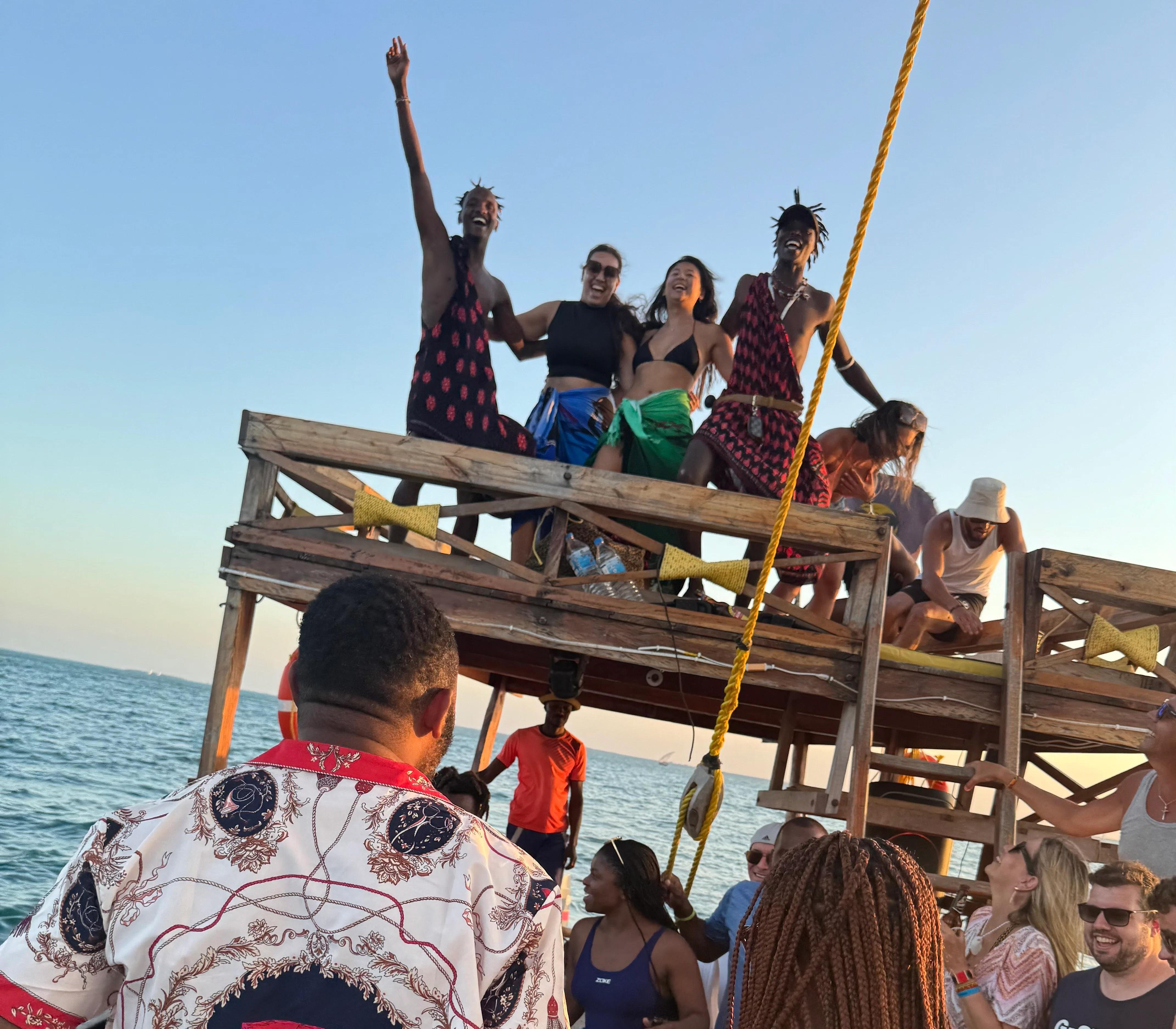 BoomBoom Boat Sunset Party Cruise – Zanzibar