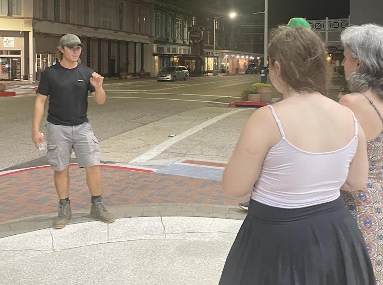 Galveston ghost tour photograph 2