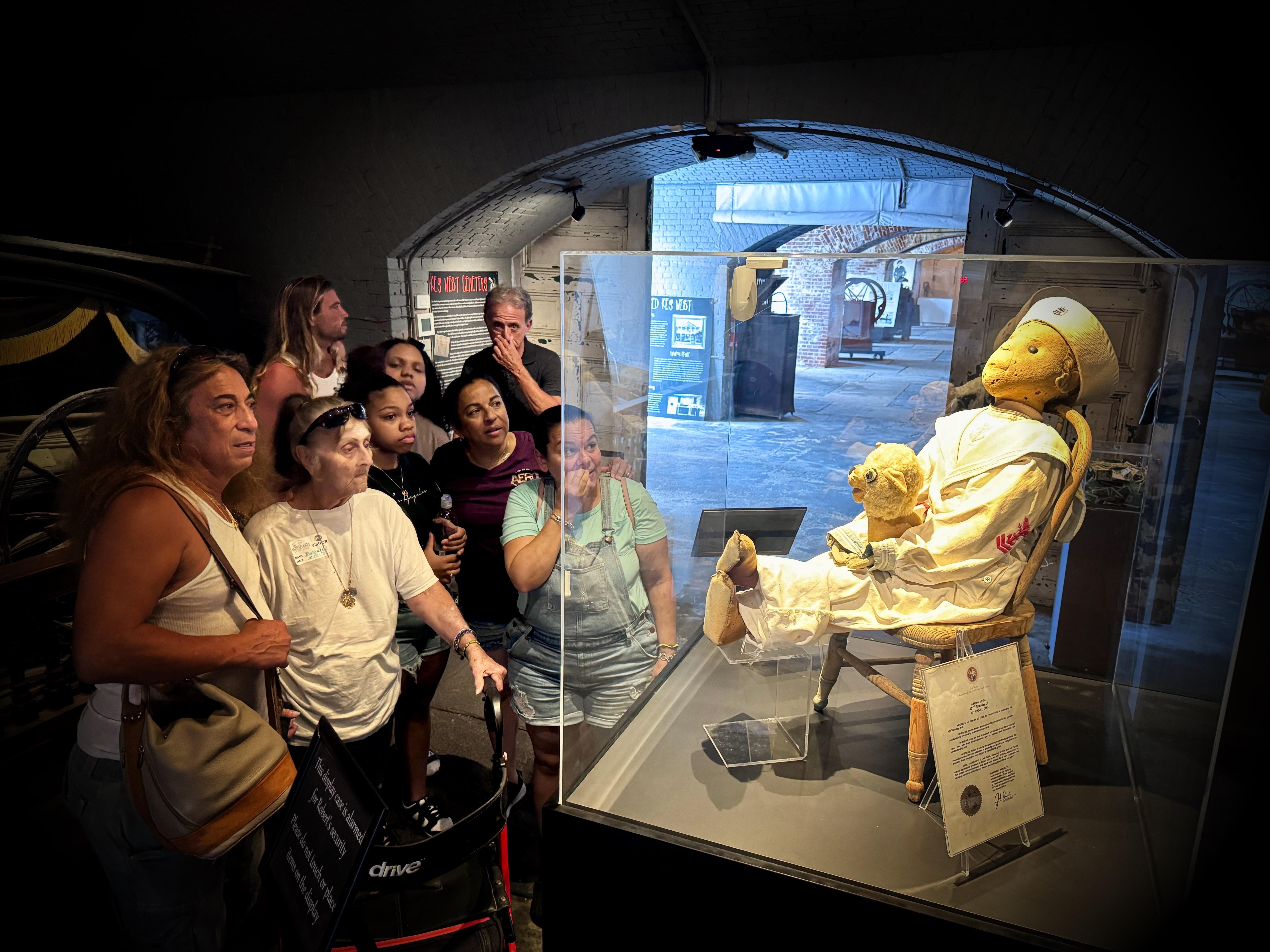 Letters written to Robert the Doll displayed at the Key West museum