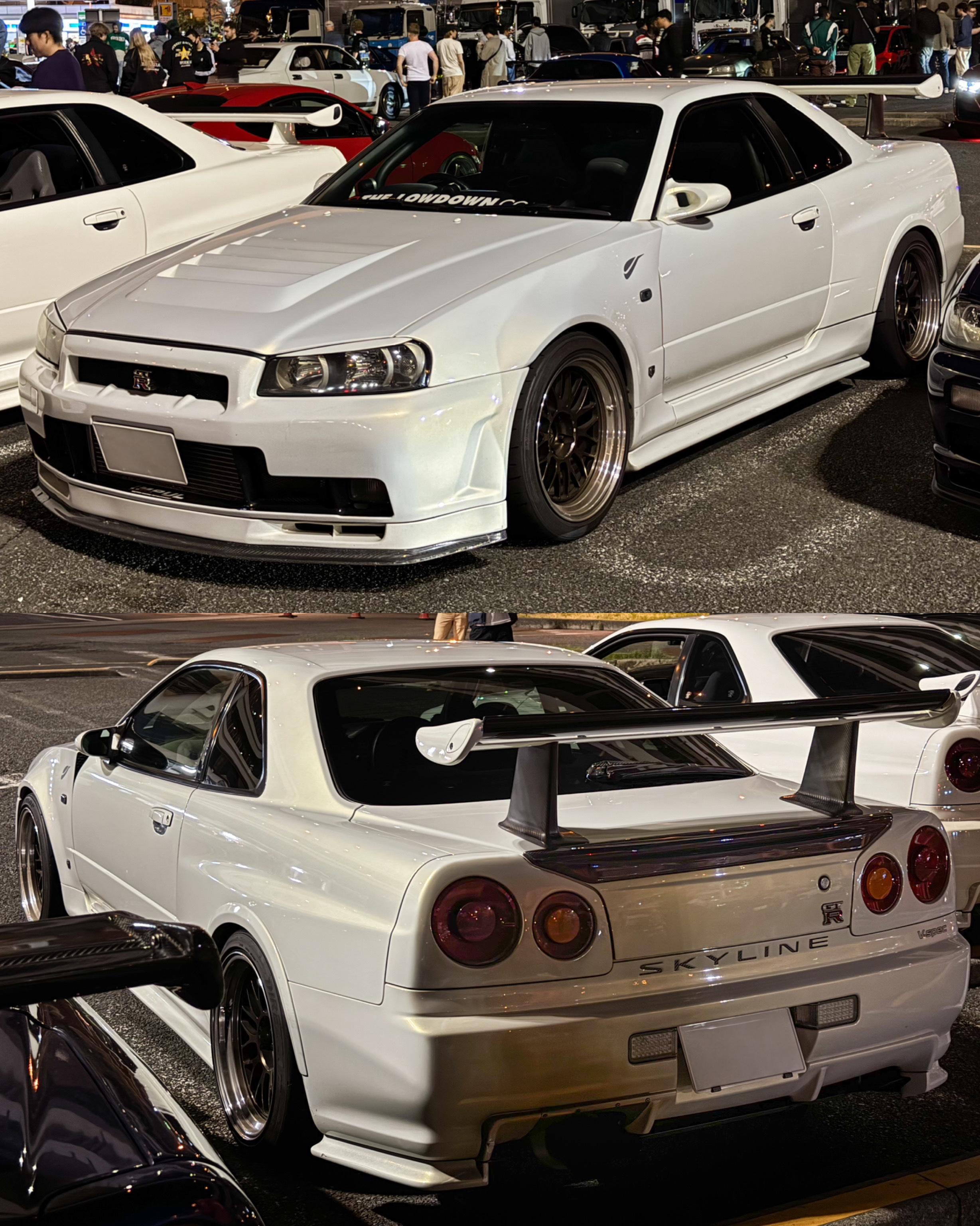 【450hp-700hp R34 GT-R】Daikoku PA, Tokyo: Private Tour