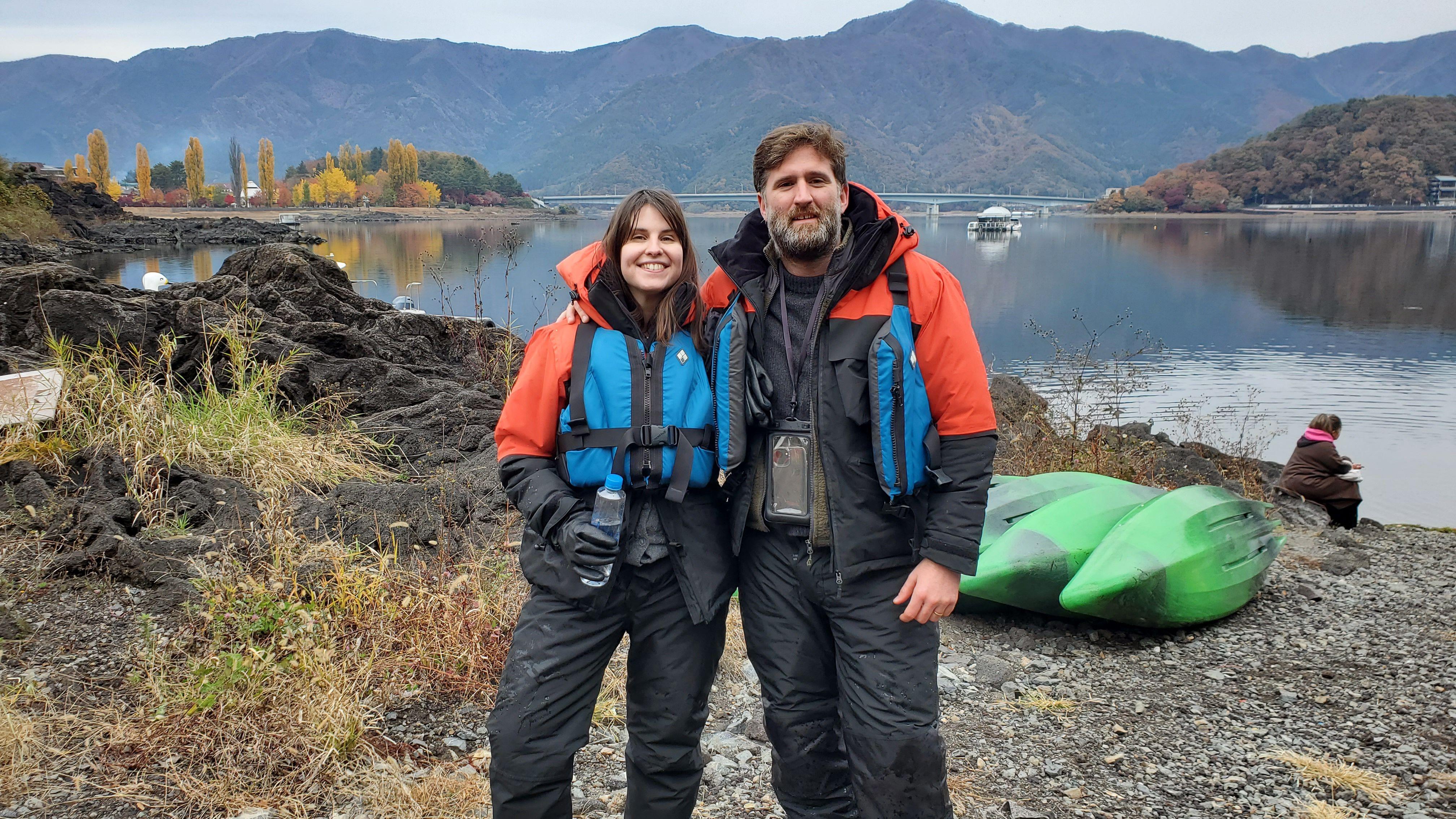 Early Morning Kayaking & Coffee on Lake Kawaguchiko
