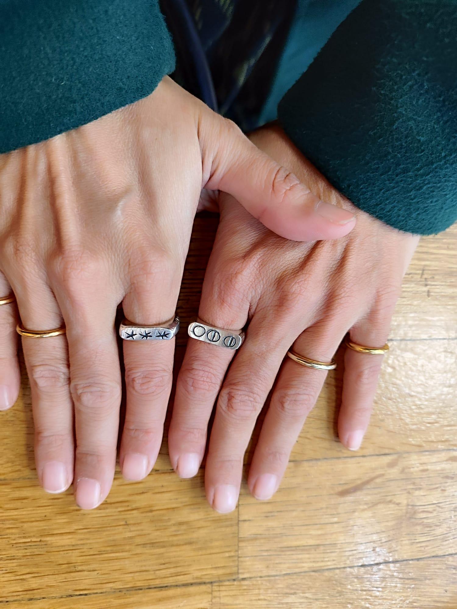 Custom Silver Jewelry Carving Workshop in Athens