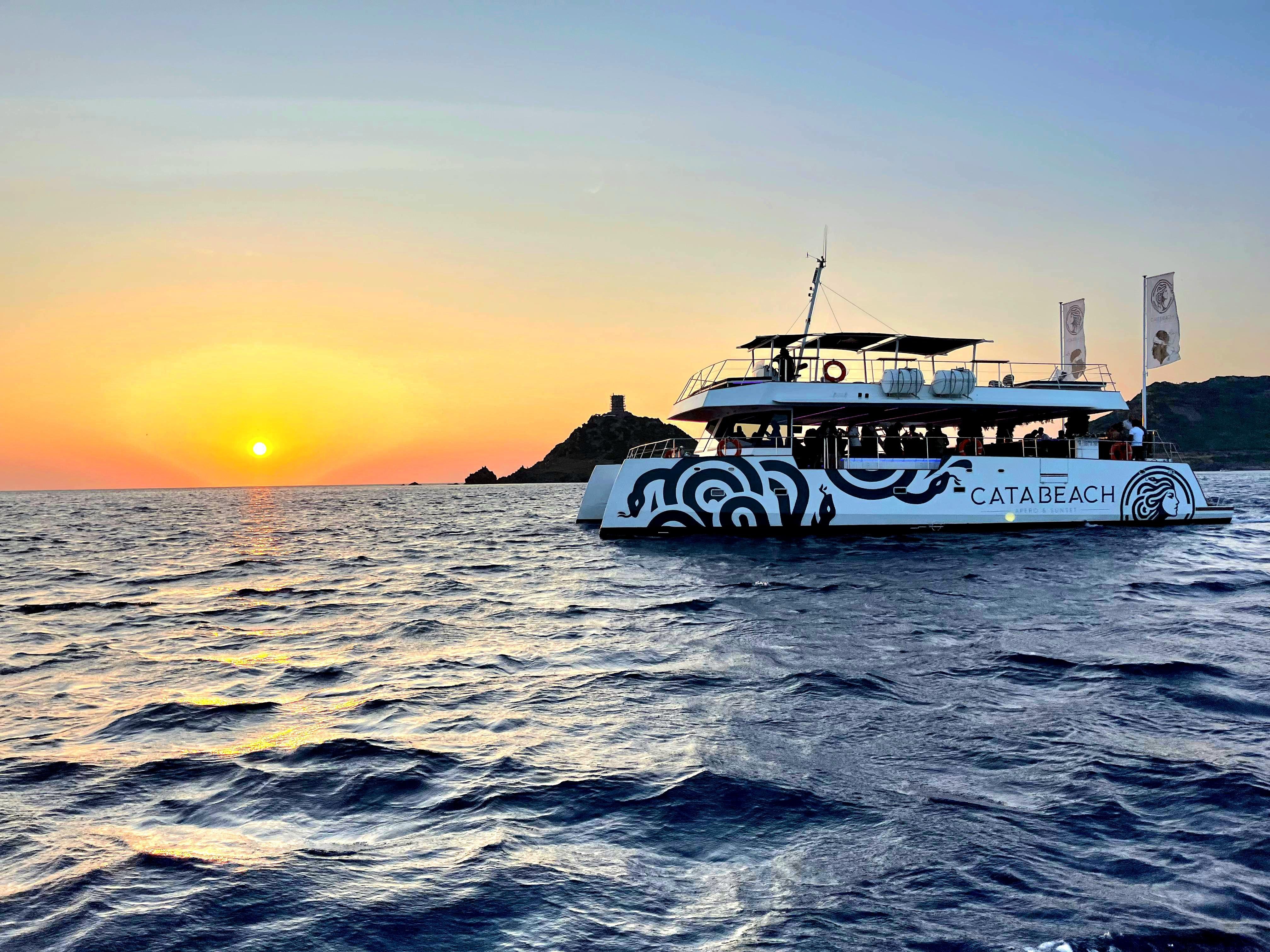 Sunset Catamaran Cruise to Sanguinaires Islands