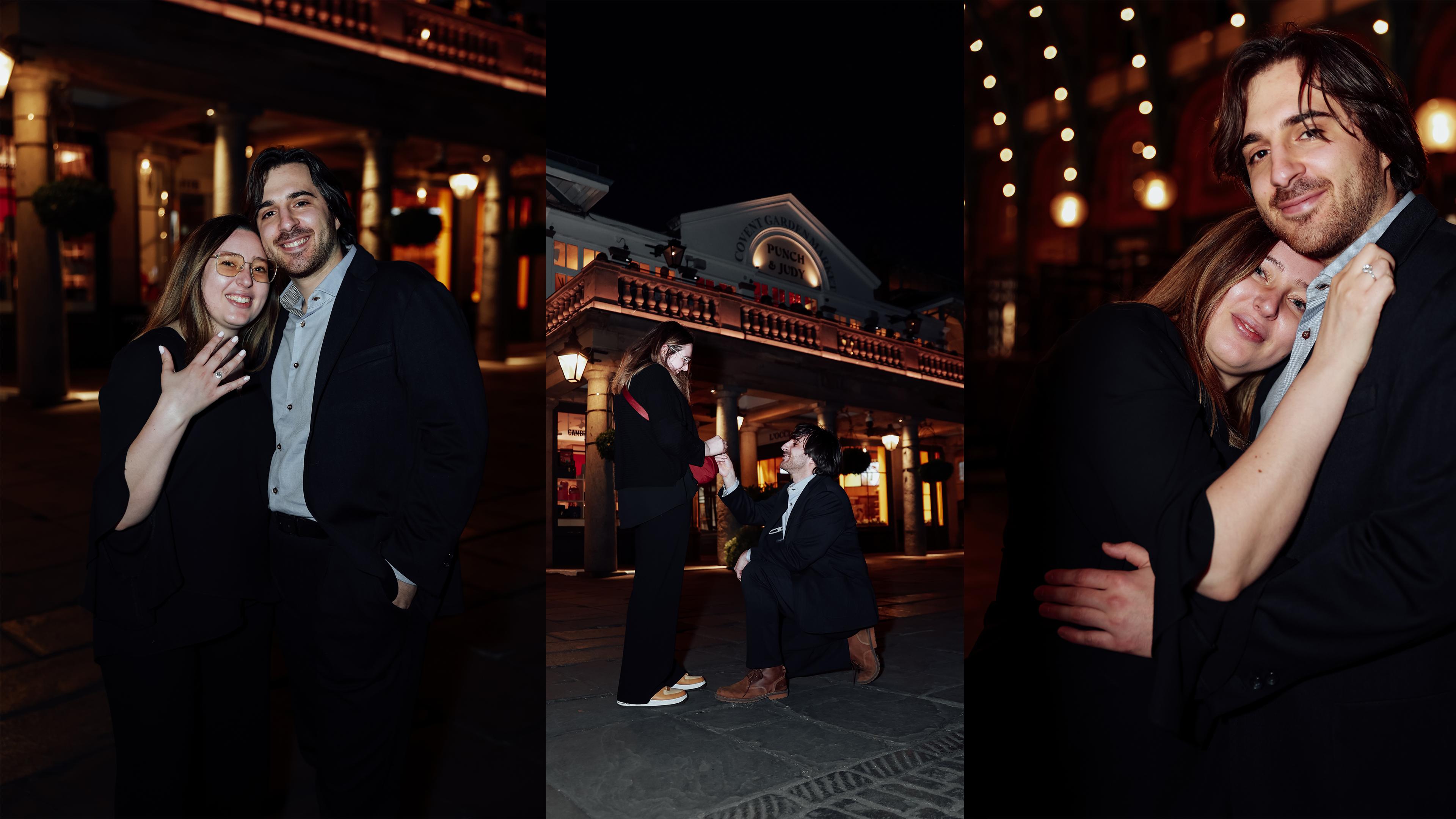 surprise proposal photoshoot in London — image 4