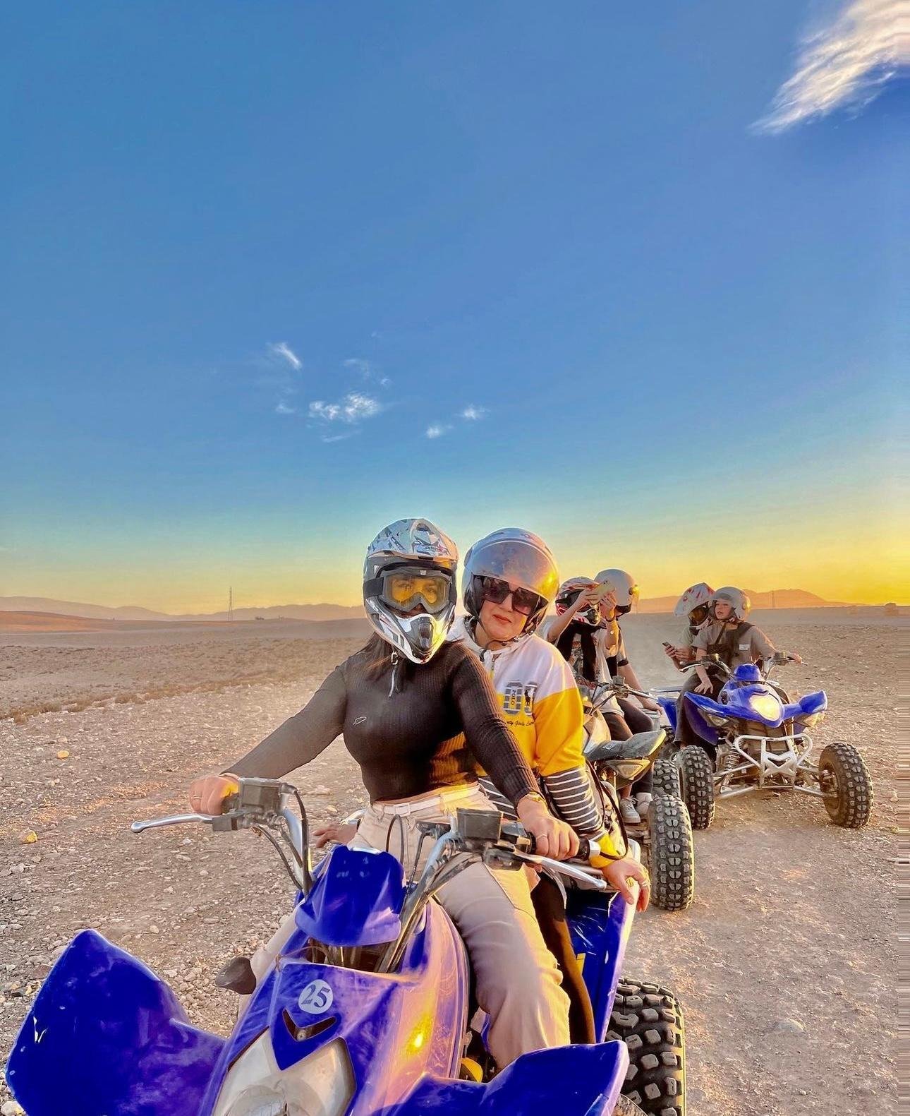 Agafay Desert Sunset: Quad Biking, Camel Ride & Berber Dinner