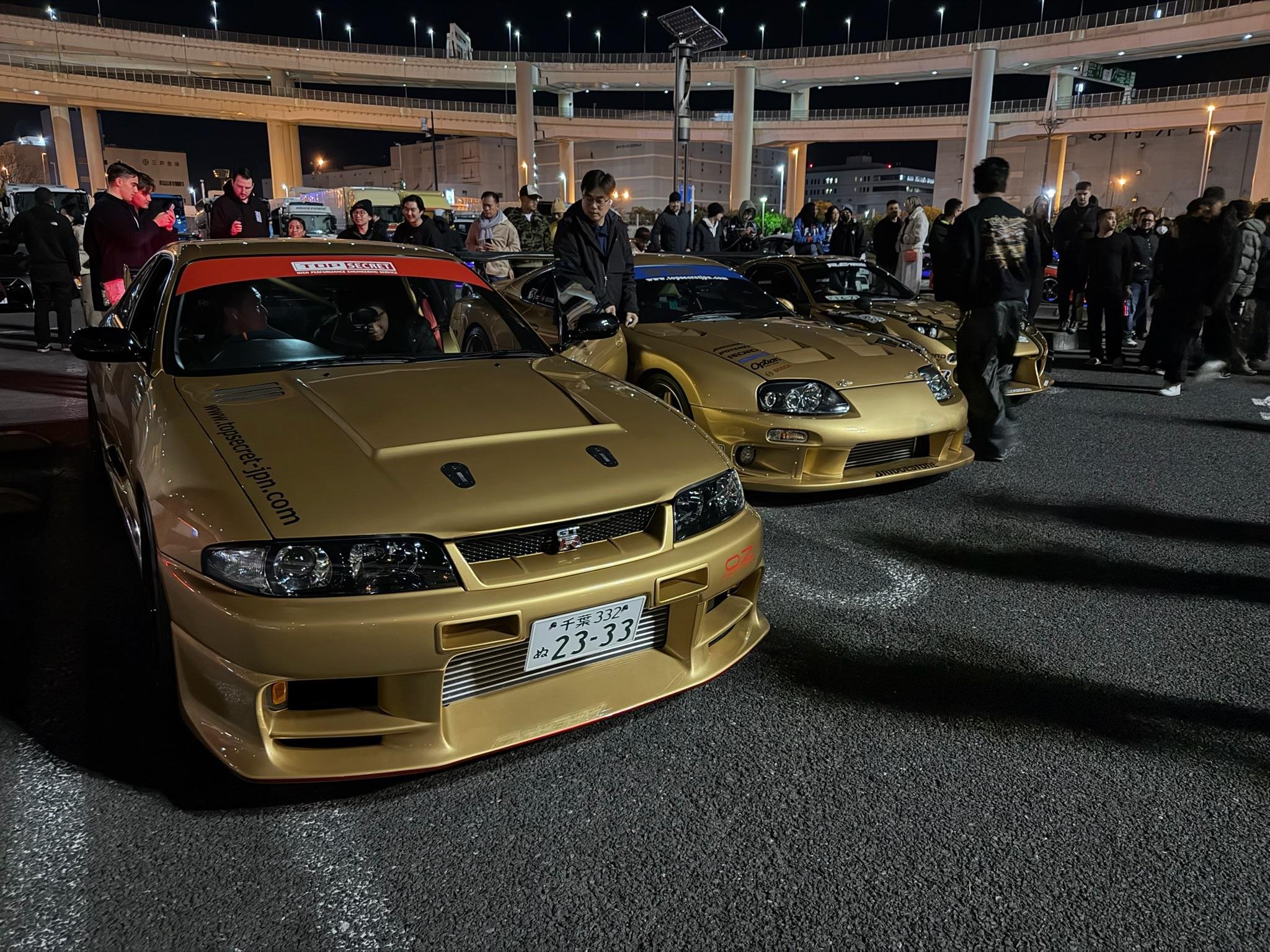 R34/Evo 600HP/GR86/WRX JDM Night Run Daikoku Parking
