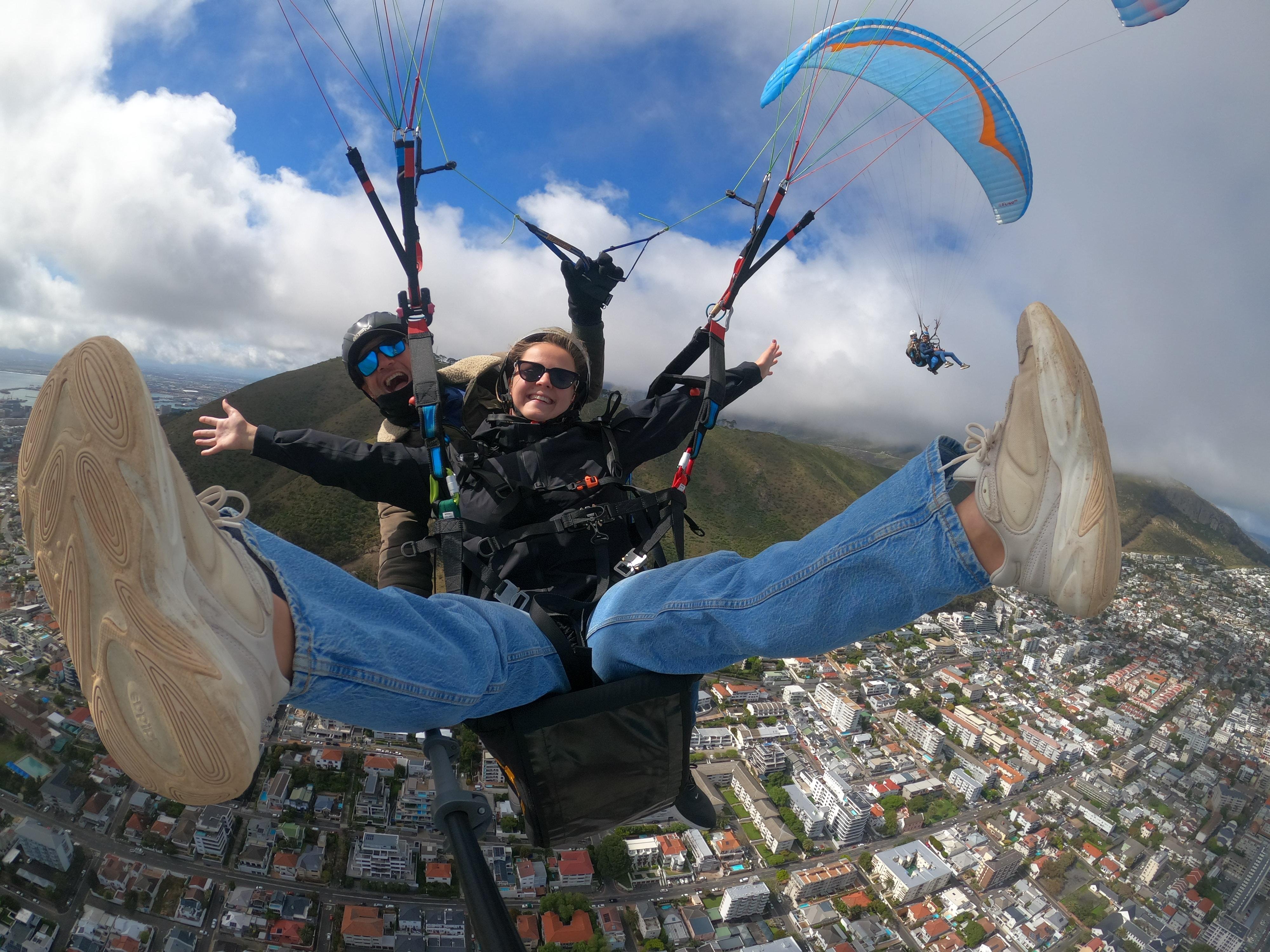 Cape Town Tandem Paragliding from Signal Hill