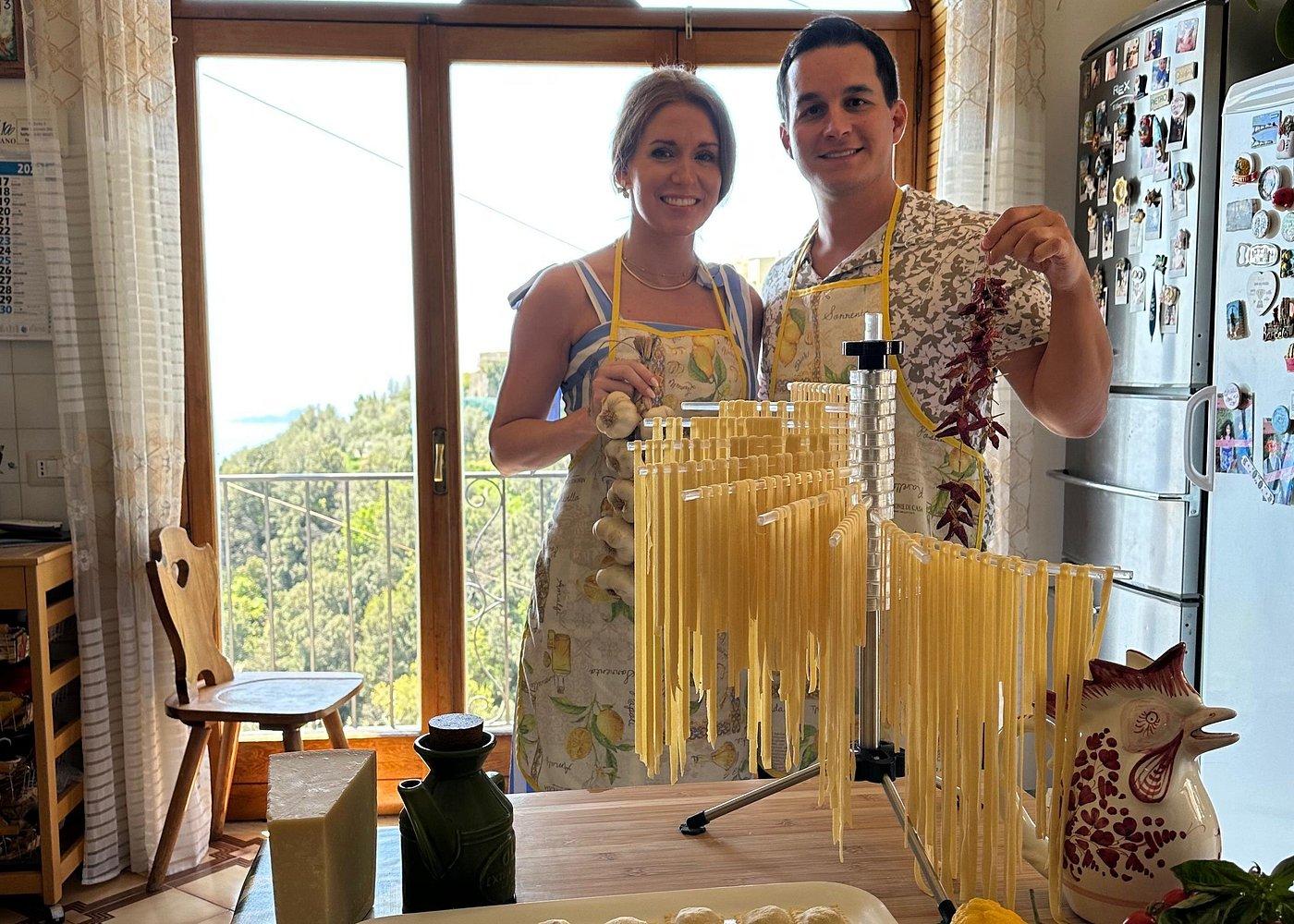 Positano Home Cooking Class: Handmade Ravioli, Tagliatelle & Tiramisù