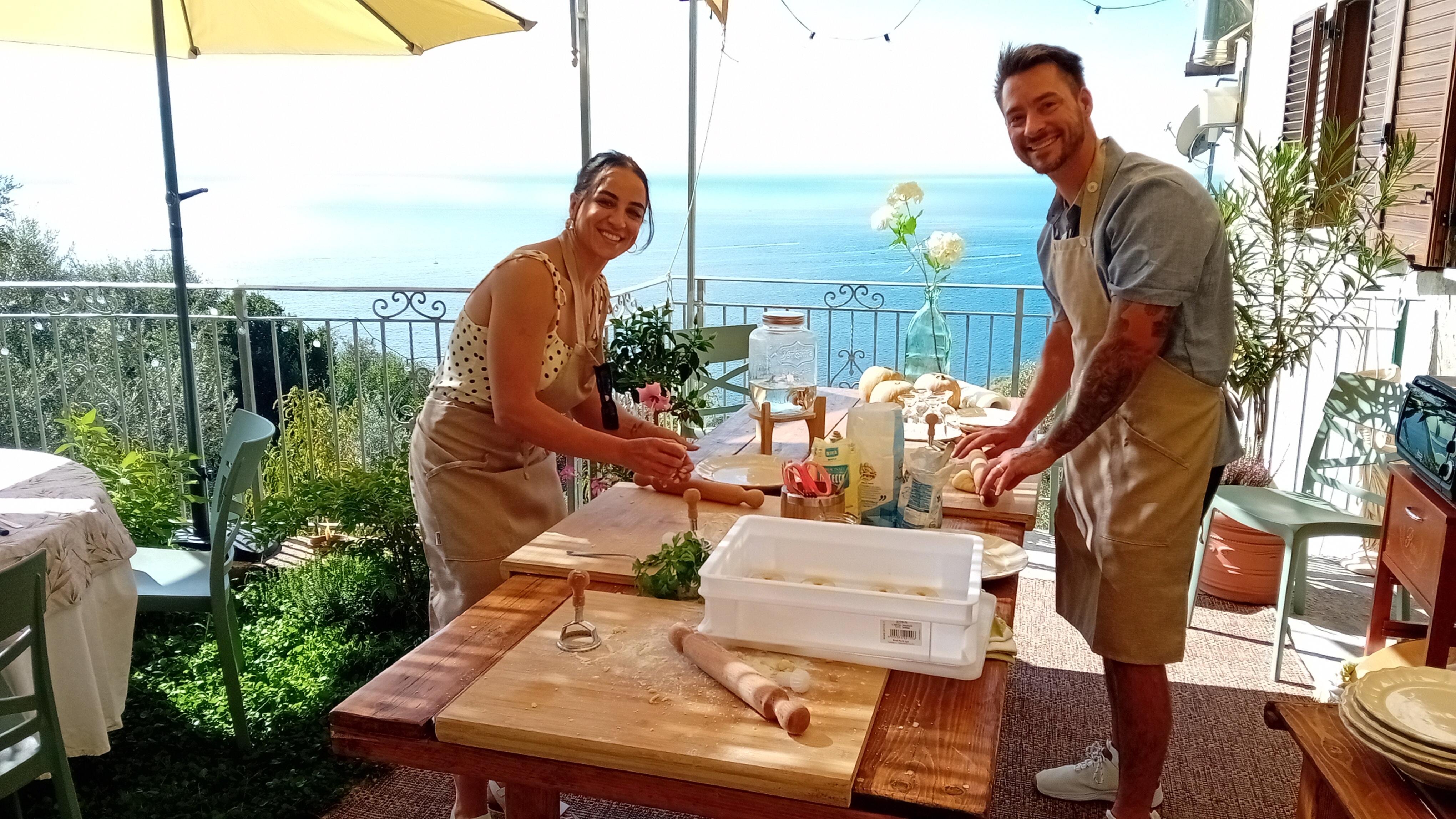 Sorrento: Marì Family Farm Cooking Class with Amalfi Coast Views