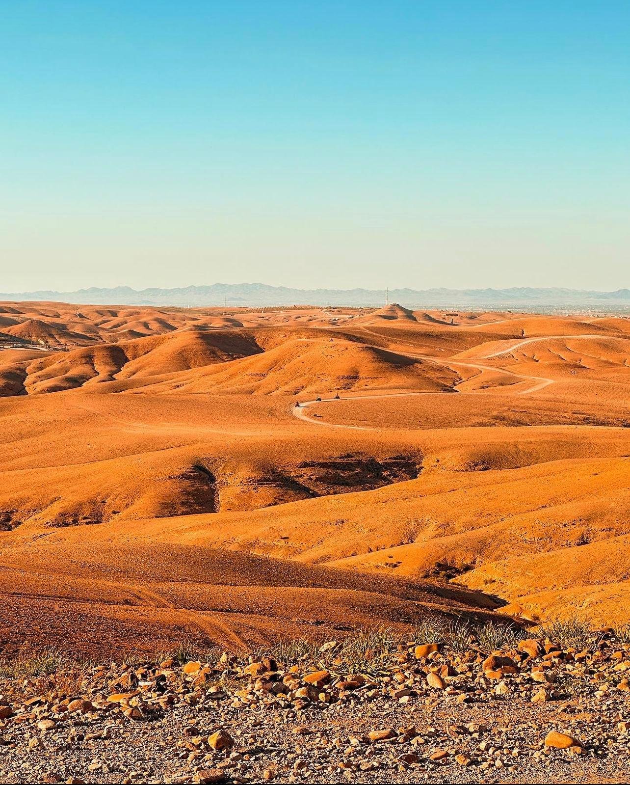 Agafay Desert Sunset, Camel Ride & Berber Dinner Show from Marrakech