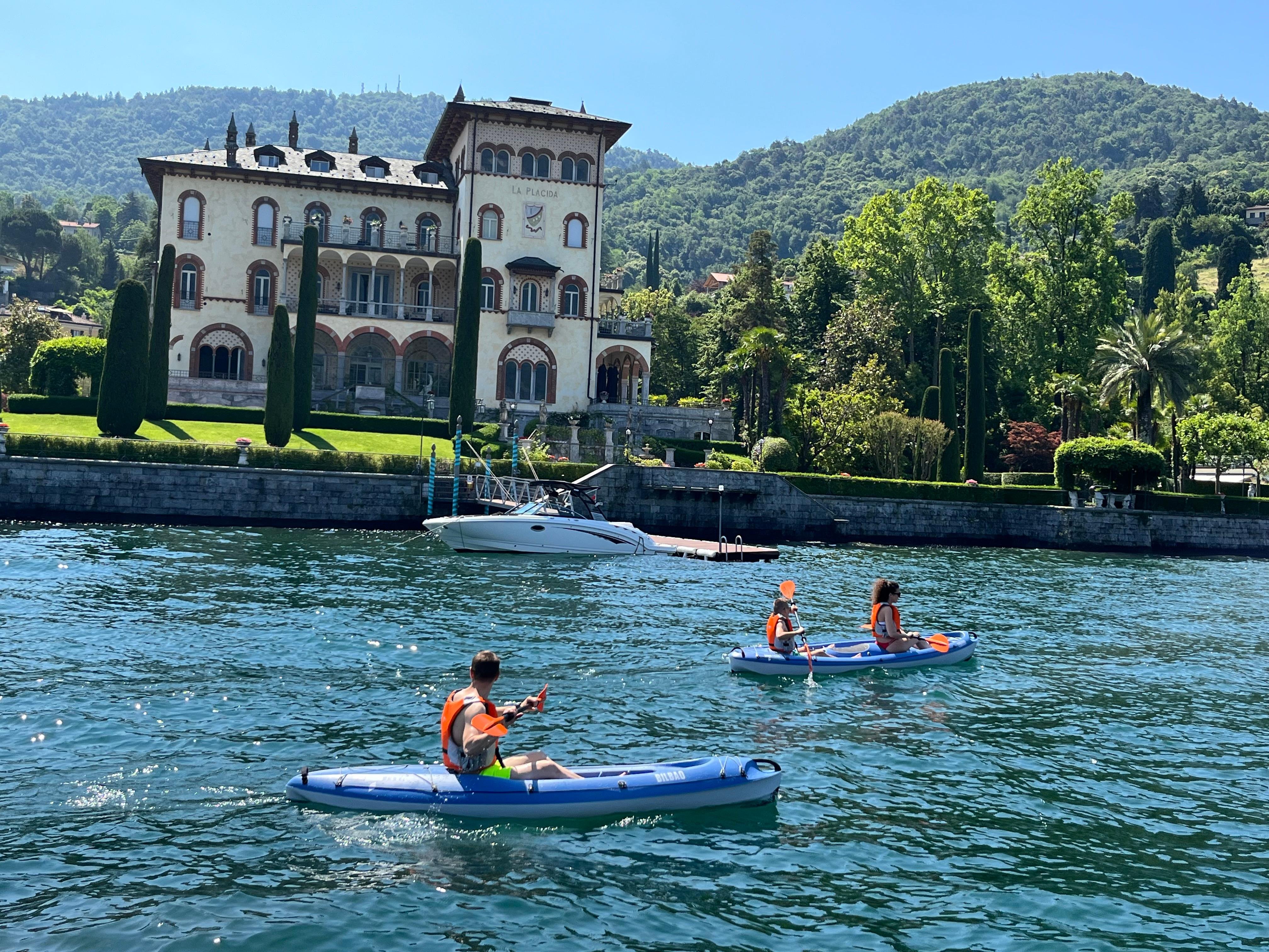 Lake Como Kayak Rental in Bellagio