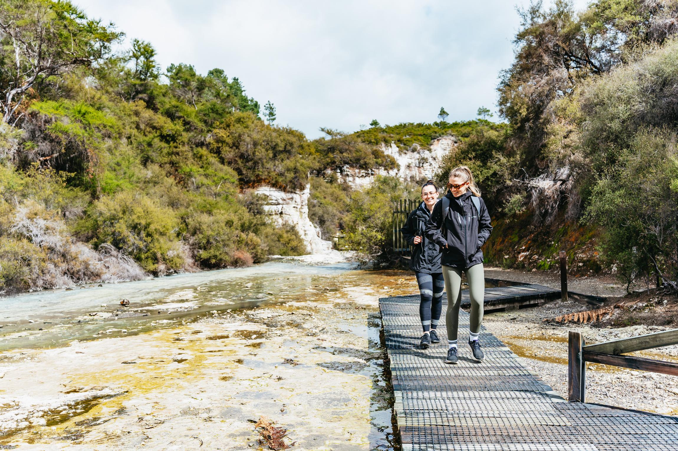 Wai-O-Tapu Thermal Wonderland Rotorua — Champagne Pool and Artist's Palette — image 2