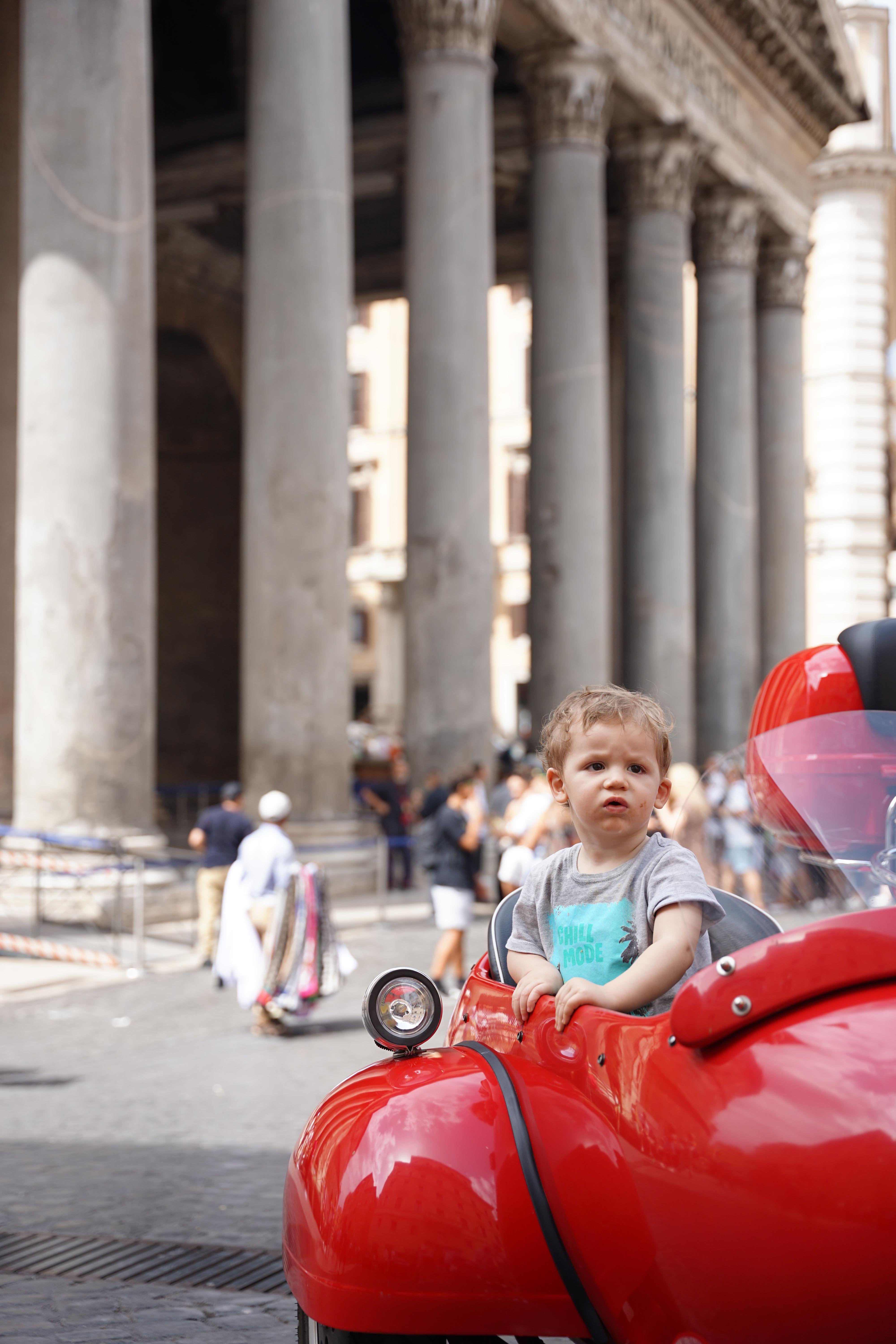 Rome vespa sidecar tour driver city highlights — image 28