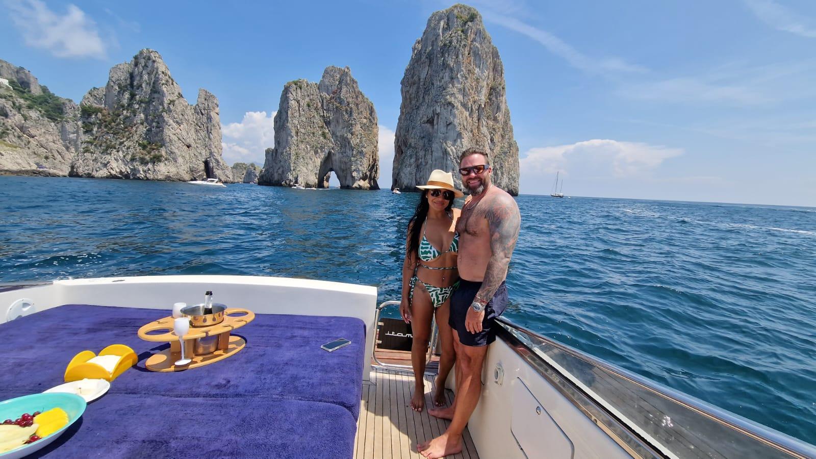 Capri Private Luxury Boat Tour from Sorrento or Capri