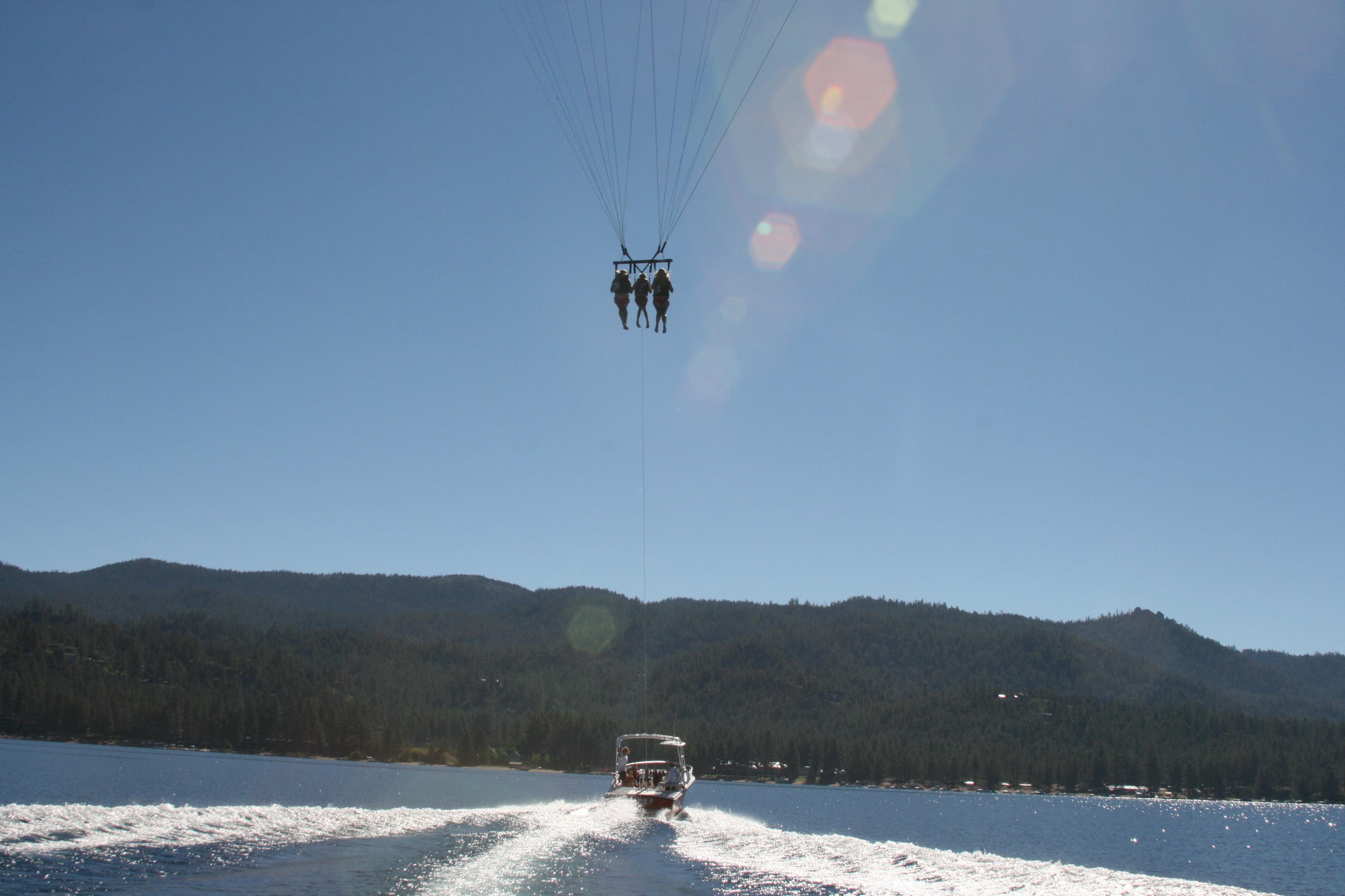 Lake Tahoe Parasailing Experience