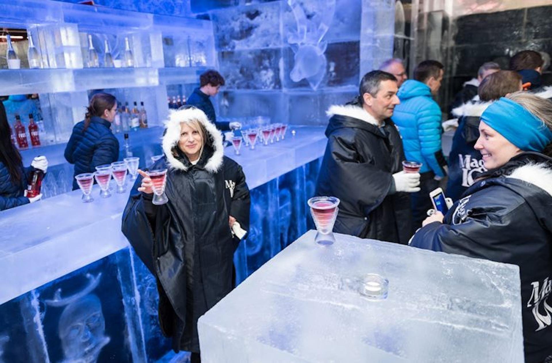 Magic Ice Bar Entry with Complimentary Cocktail