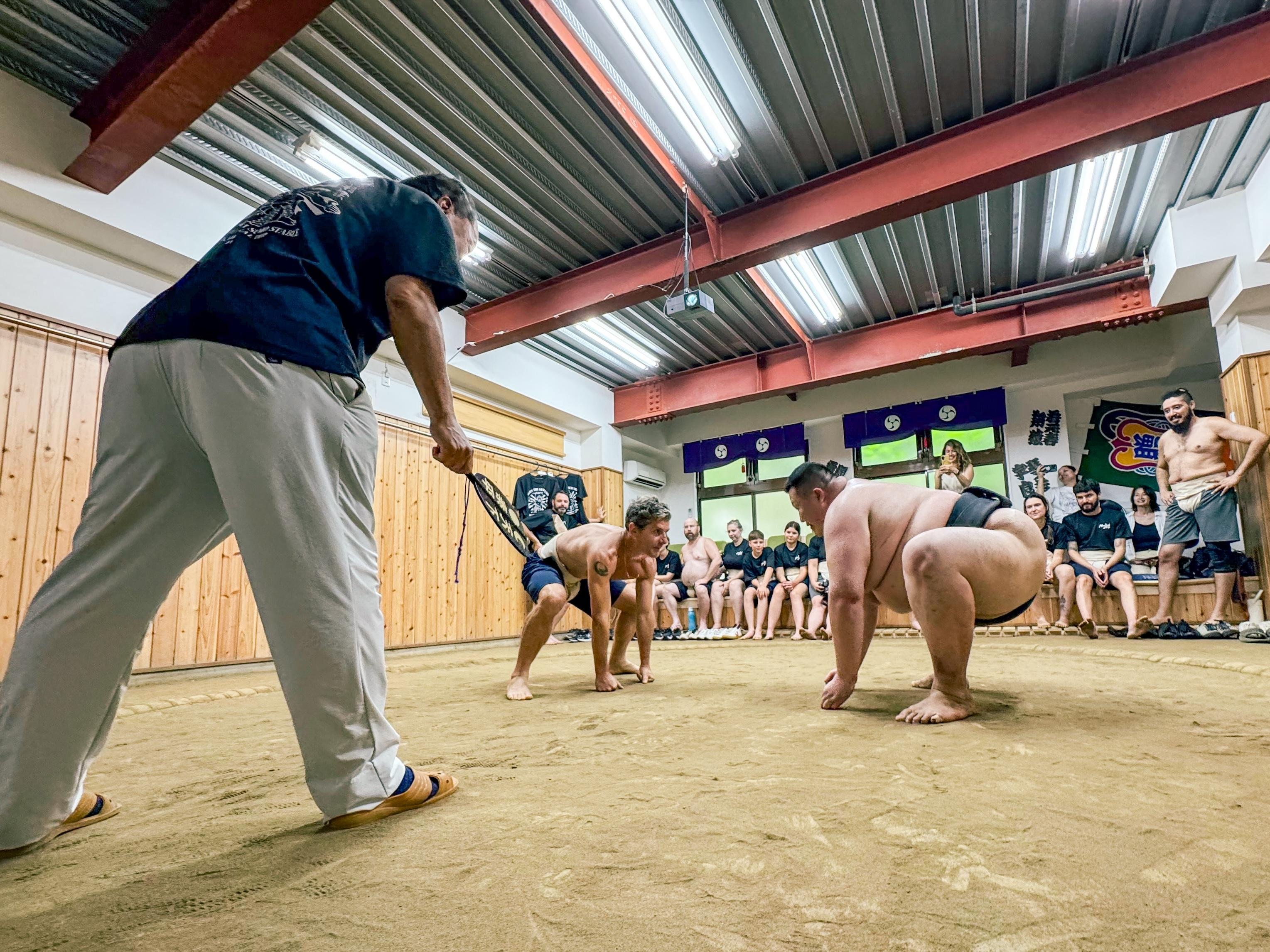 Sumo training experience near Tokyo — drills and bouts with ex-pro wrestlers — image 7