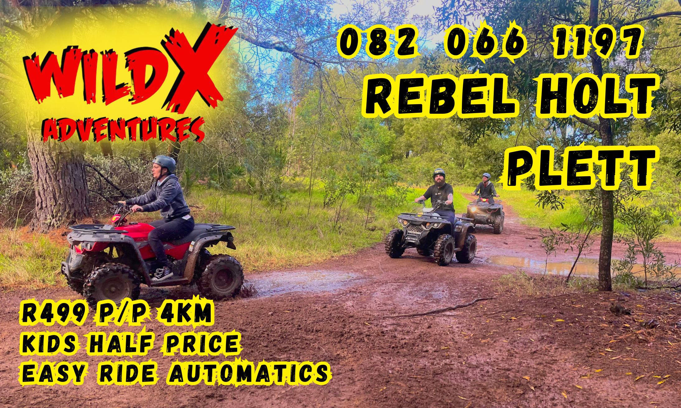 Quad Bike Adventure at Rebel Holt Harkerville