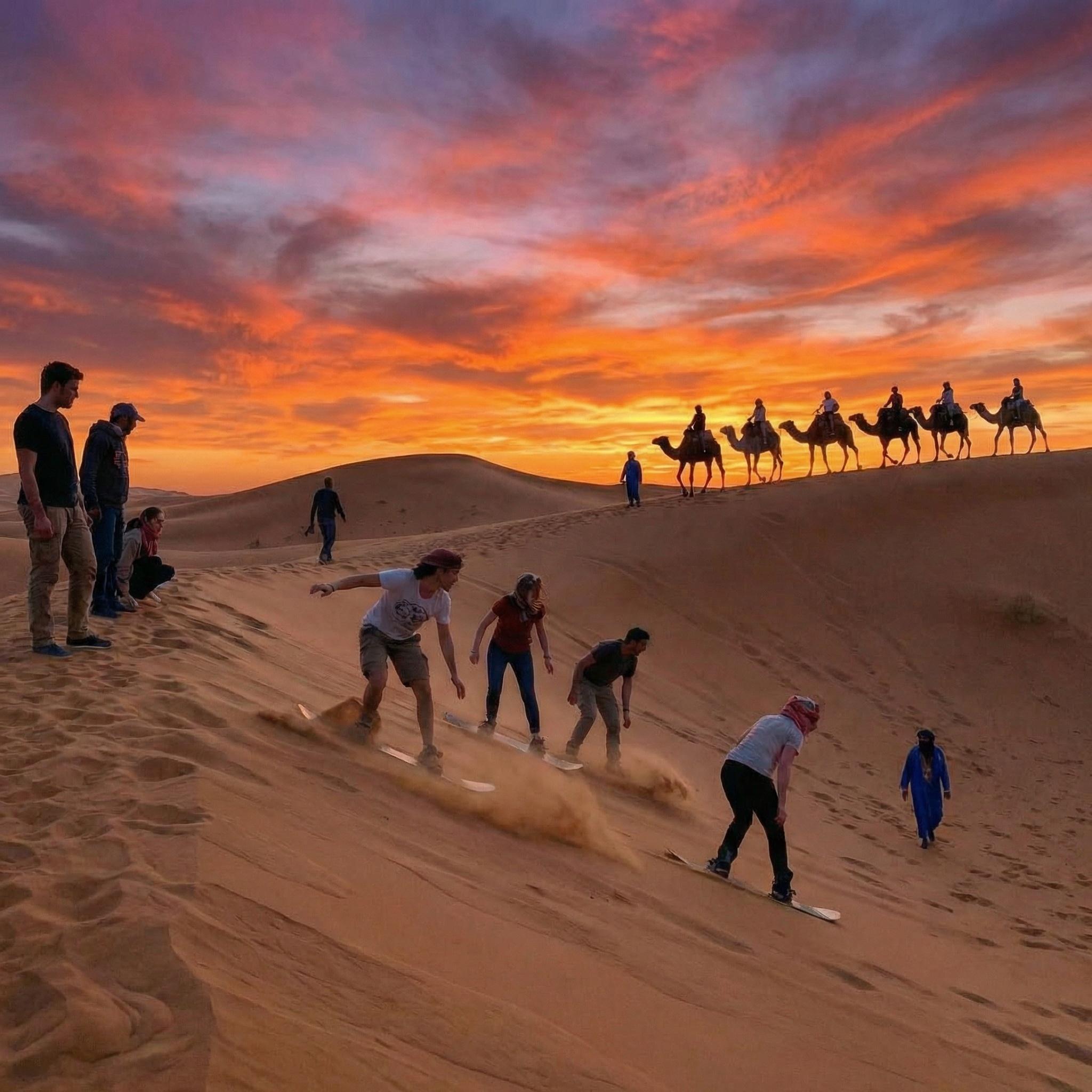 Agadir Desert & Dunes: Sandboarding and Canyon Expedition