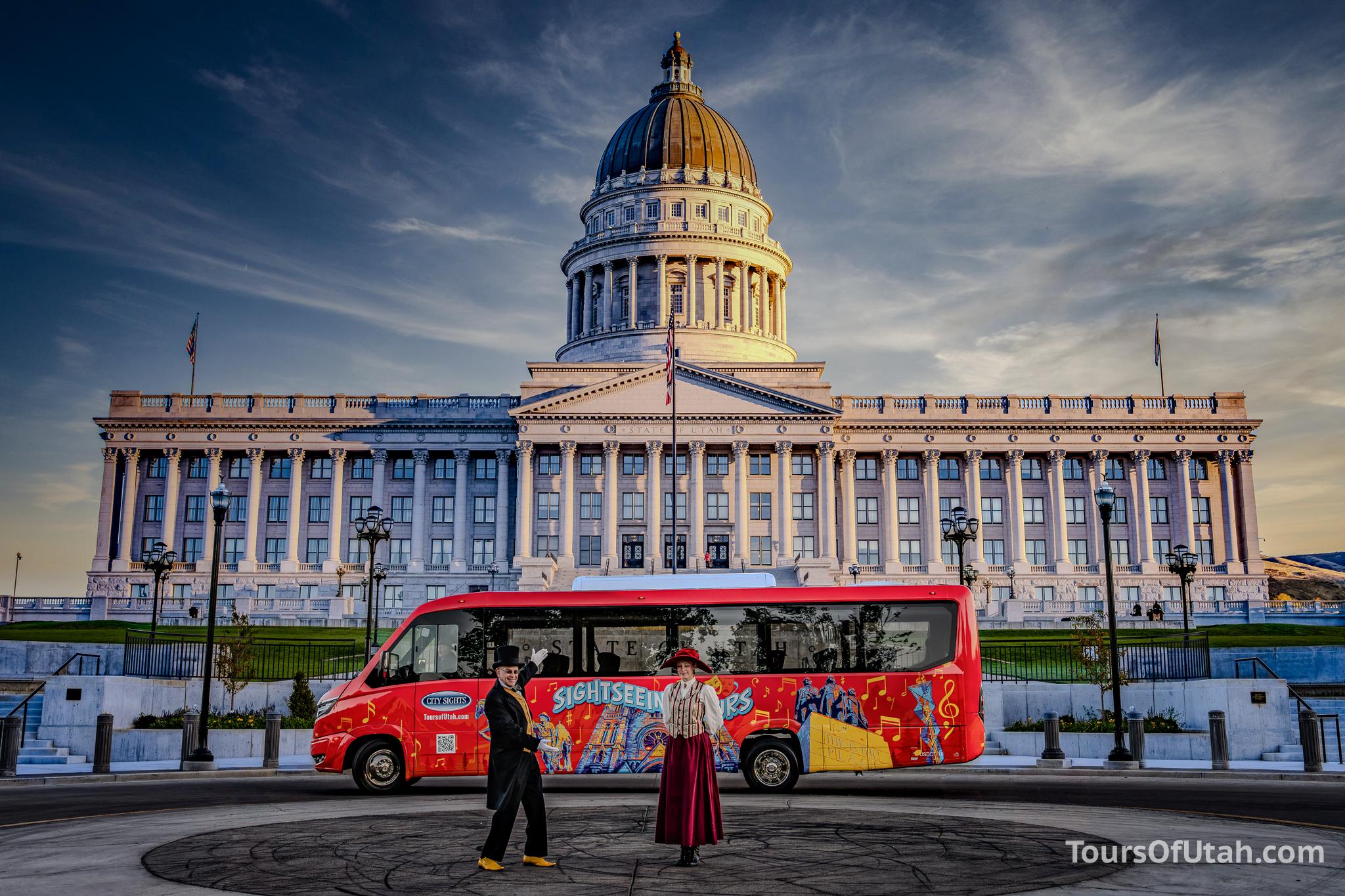 Salt Lake City Landmarks Bus Tour