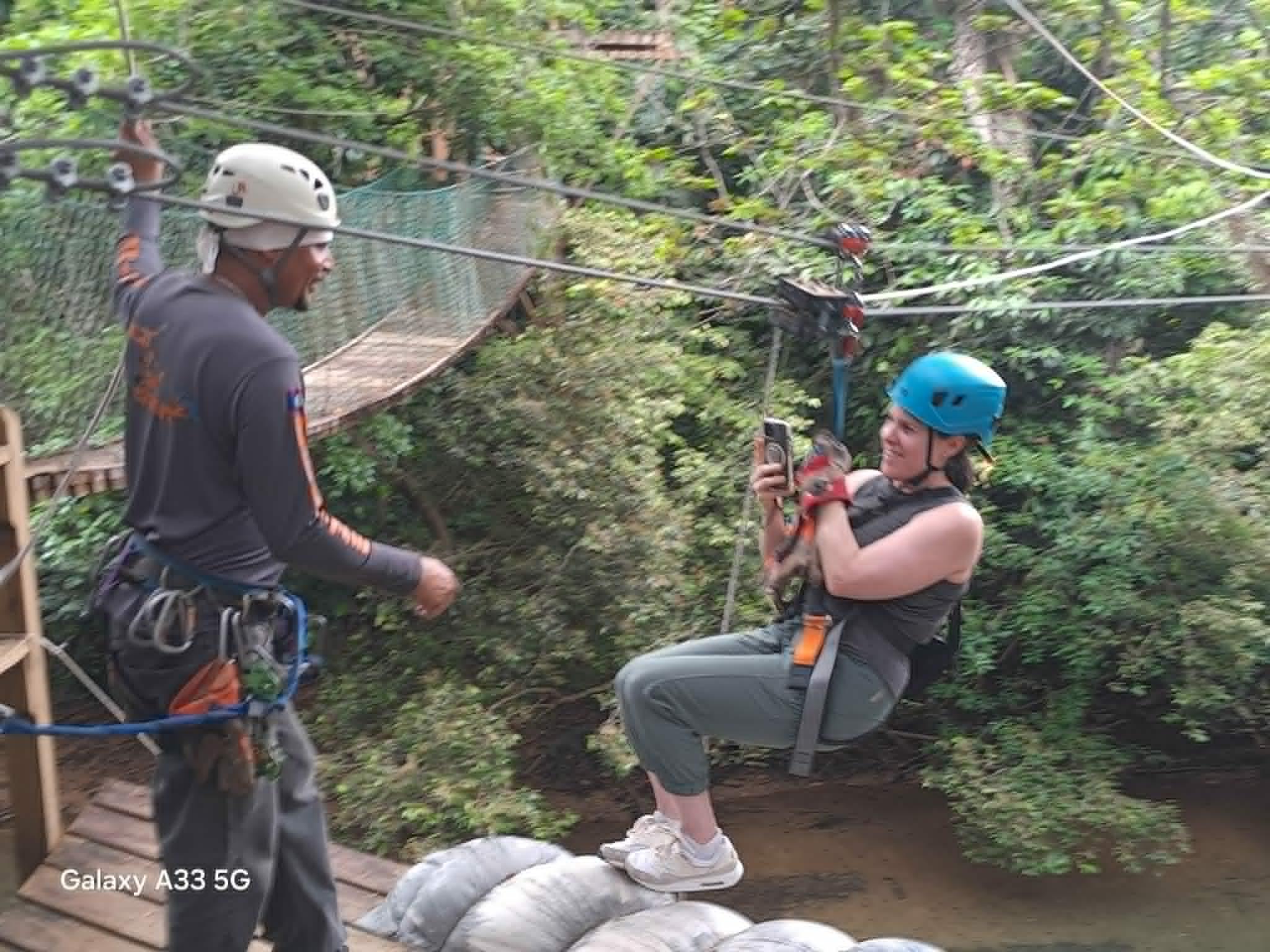 Rainforest Zip Line & Cave Tubing Combo Adventure