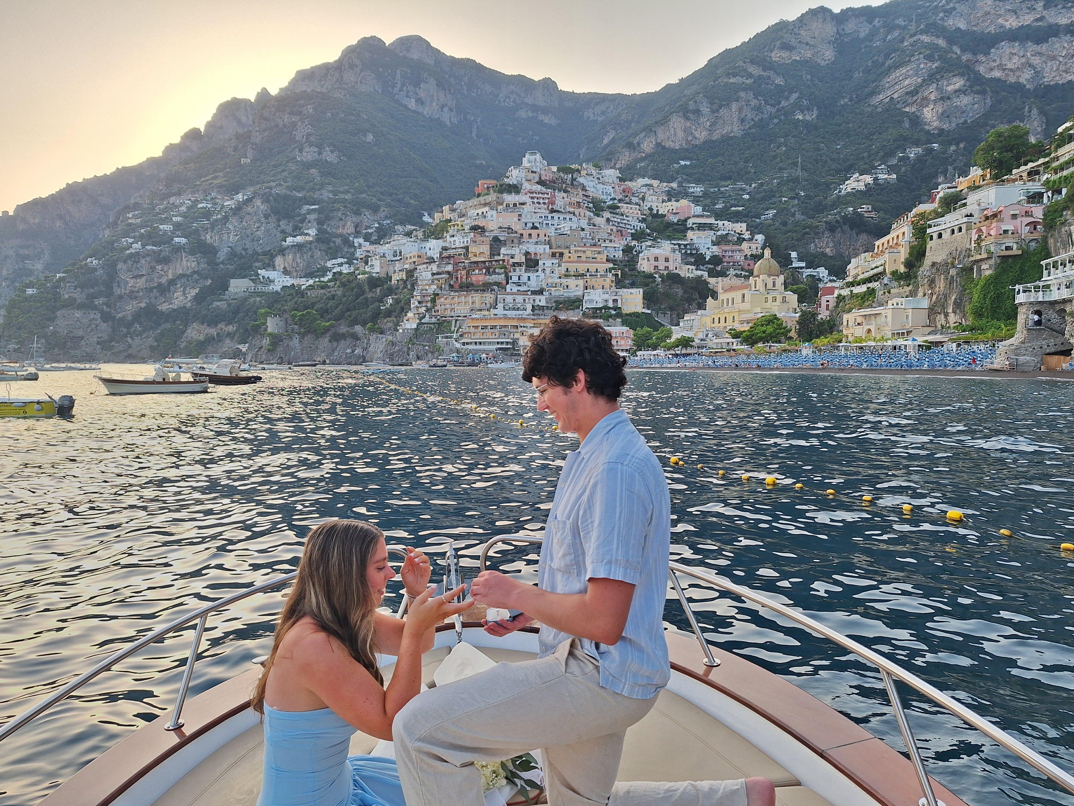 Amalfi Coast Private Sunset Boat Tour from Positano