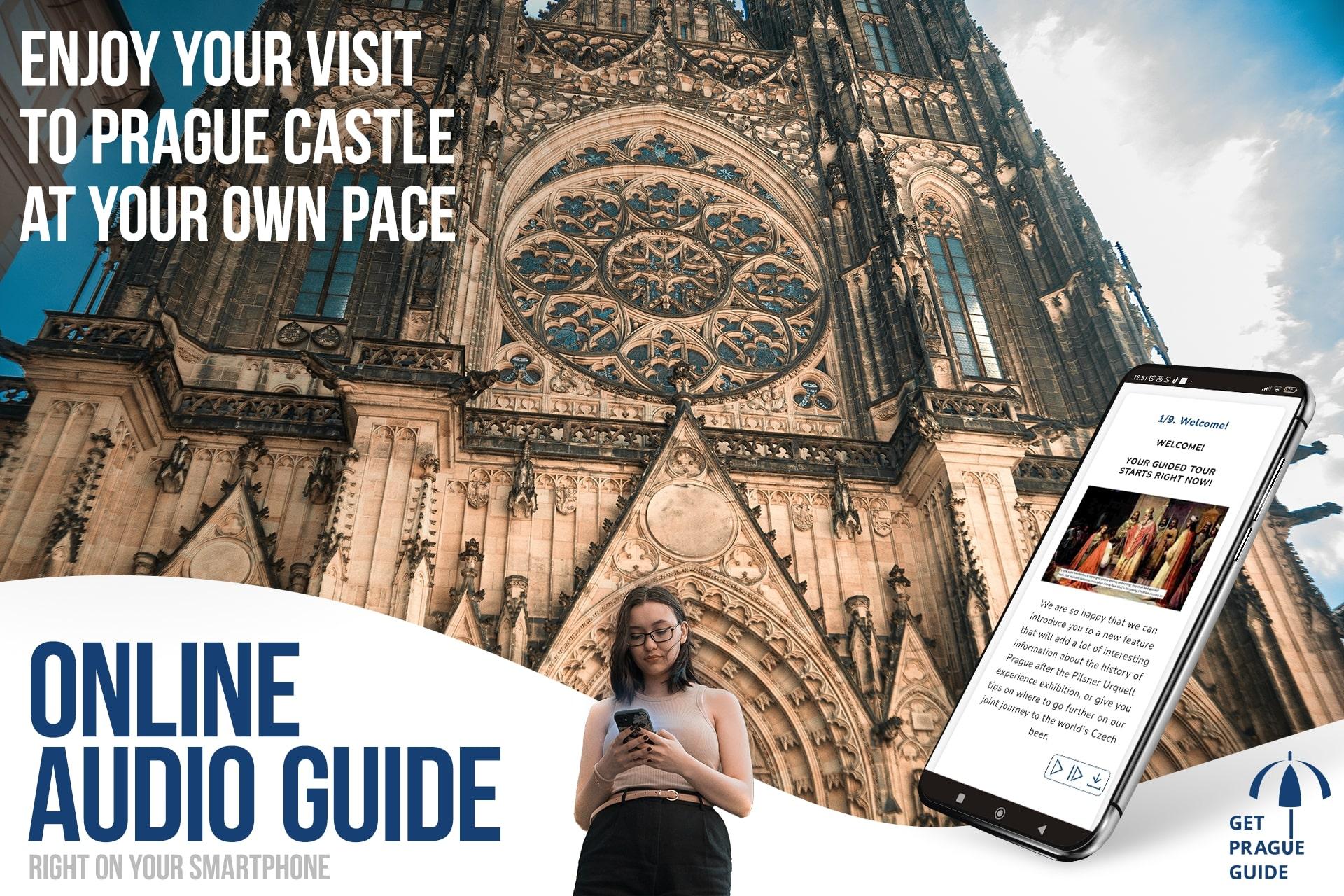 Prague Castle Audio Tour with Optional AR Experience