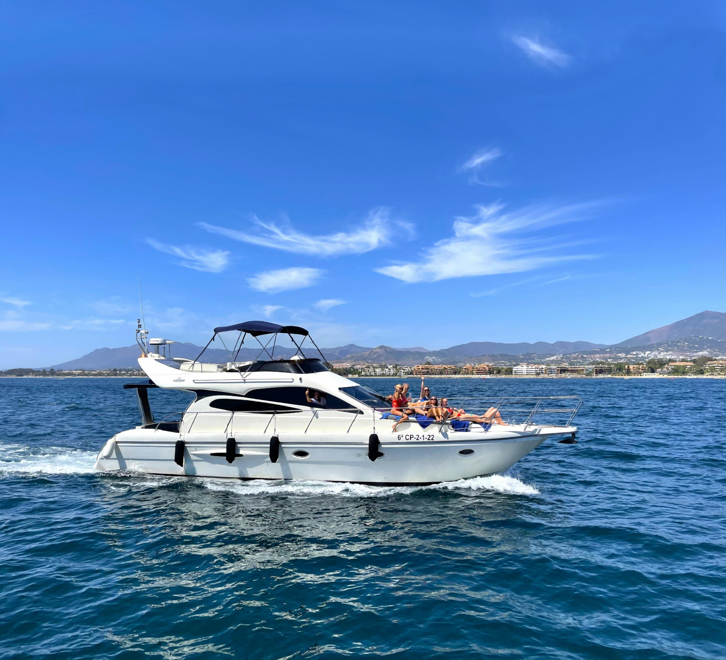 Private Yacht Charter Along Marbella Coast