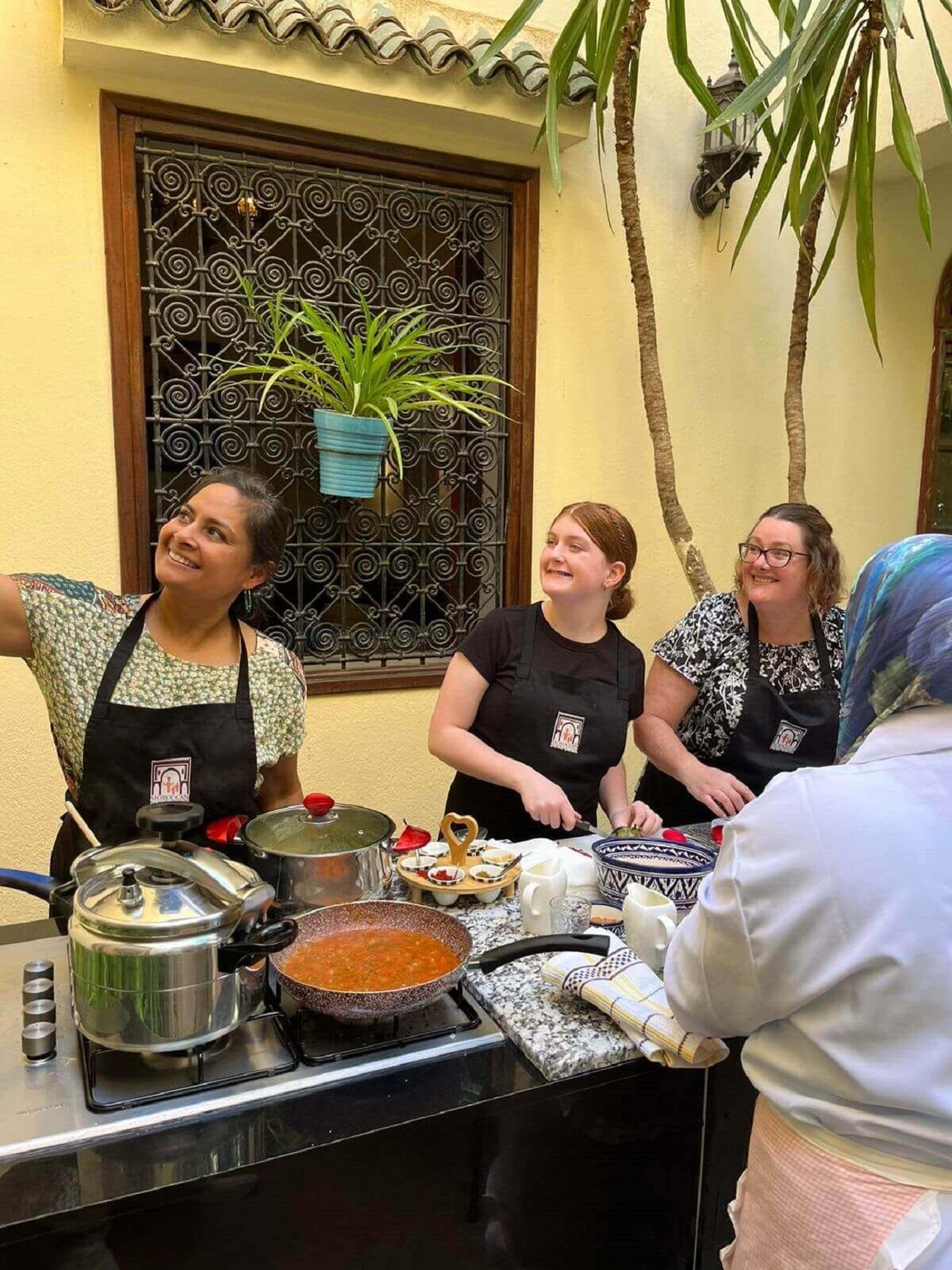 Fez Culinary Journey: Medina Market Tour and Private Cooking Workshop