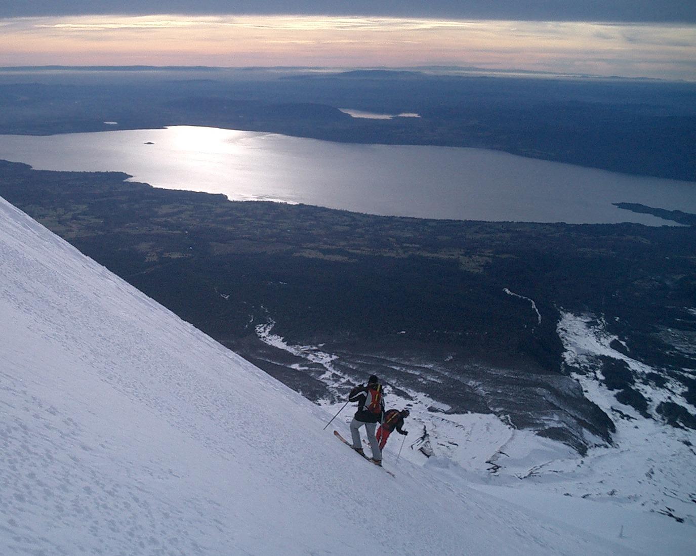 Villarrica Volcano Ski Touring Expedition