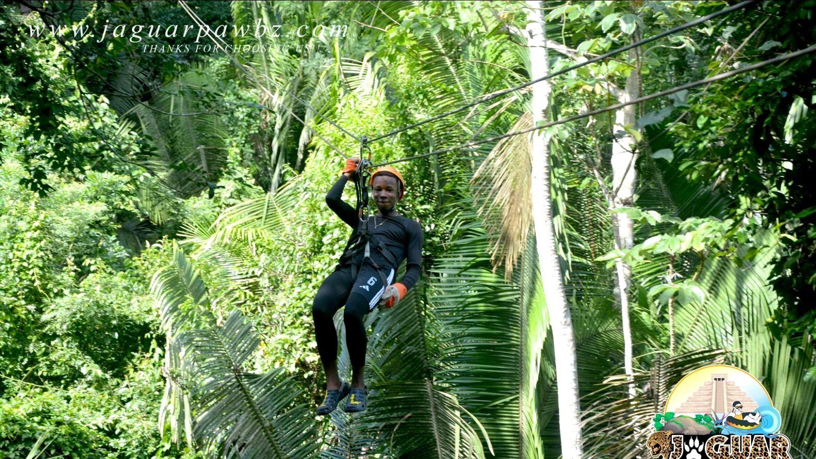 Jaguar Paw Zipline & Cave Tubing Combo